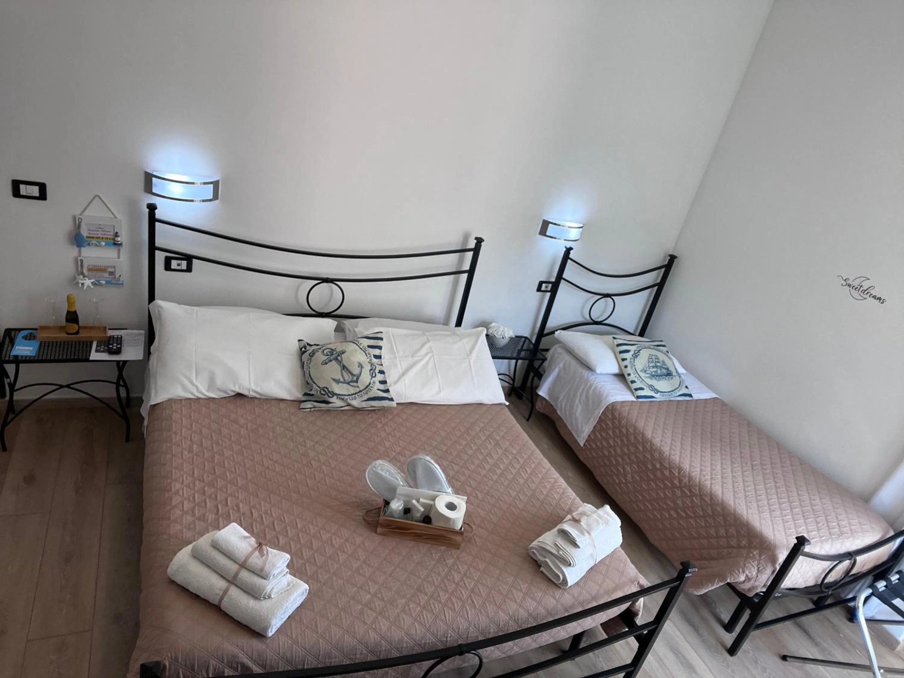 Bed in Affittacamere Il Veliero