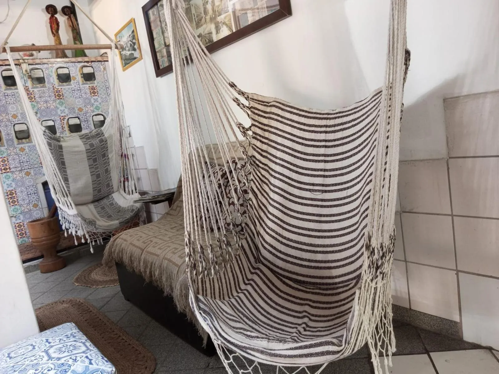 Living room in Hotel Pilão