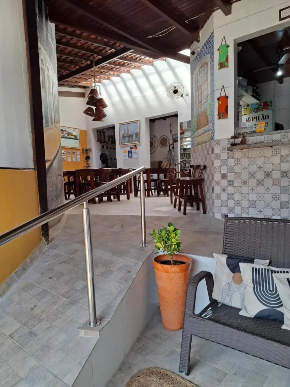 Facade/entrance in Hotel Pilão