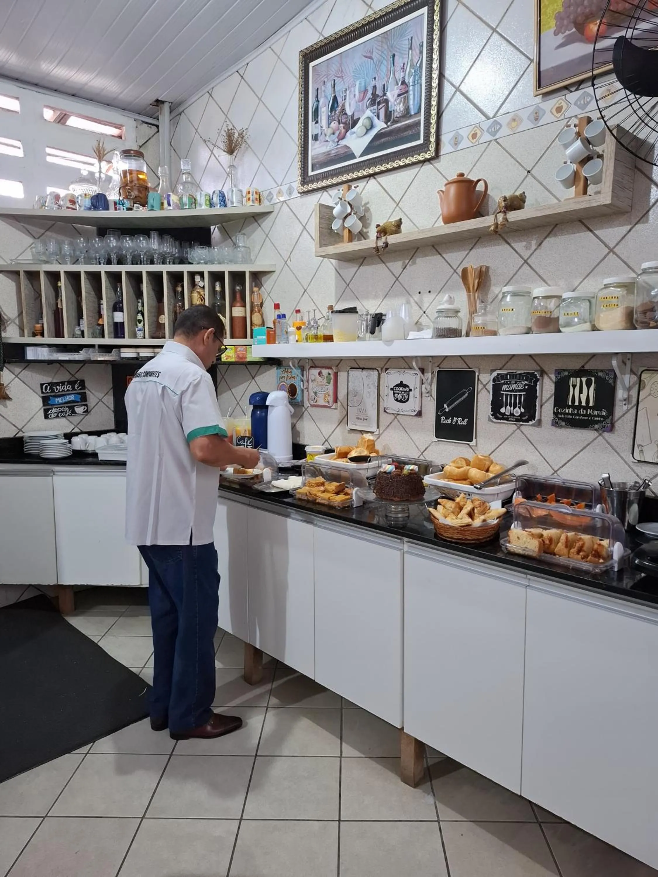 Breakfast in Hotel Pilão