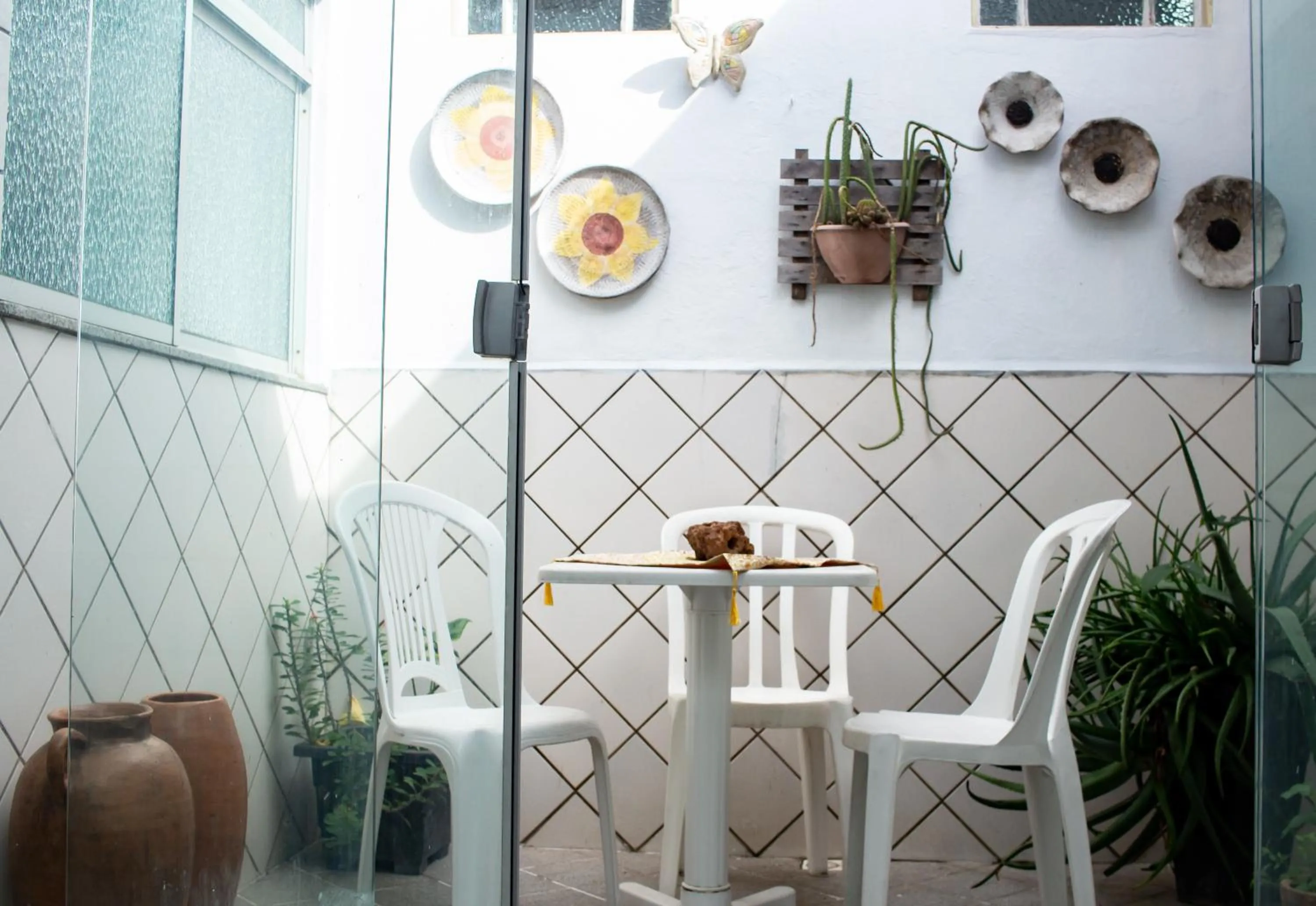 Patio in Hotel Pilão