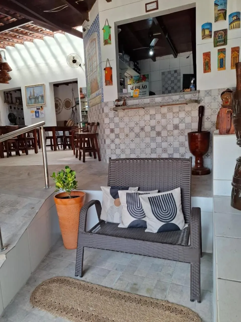 Facade/entrance in Hotel Pilão