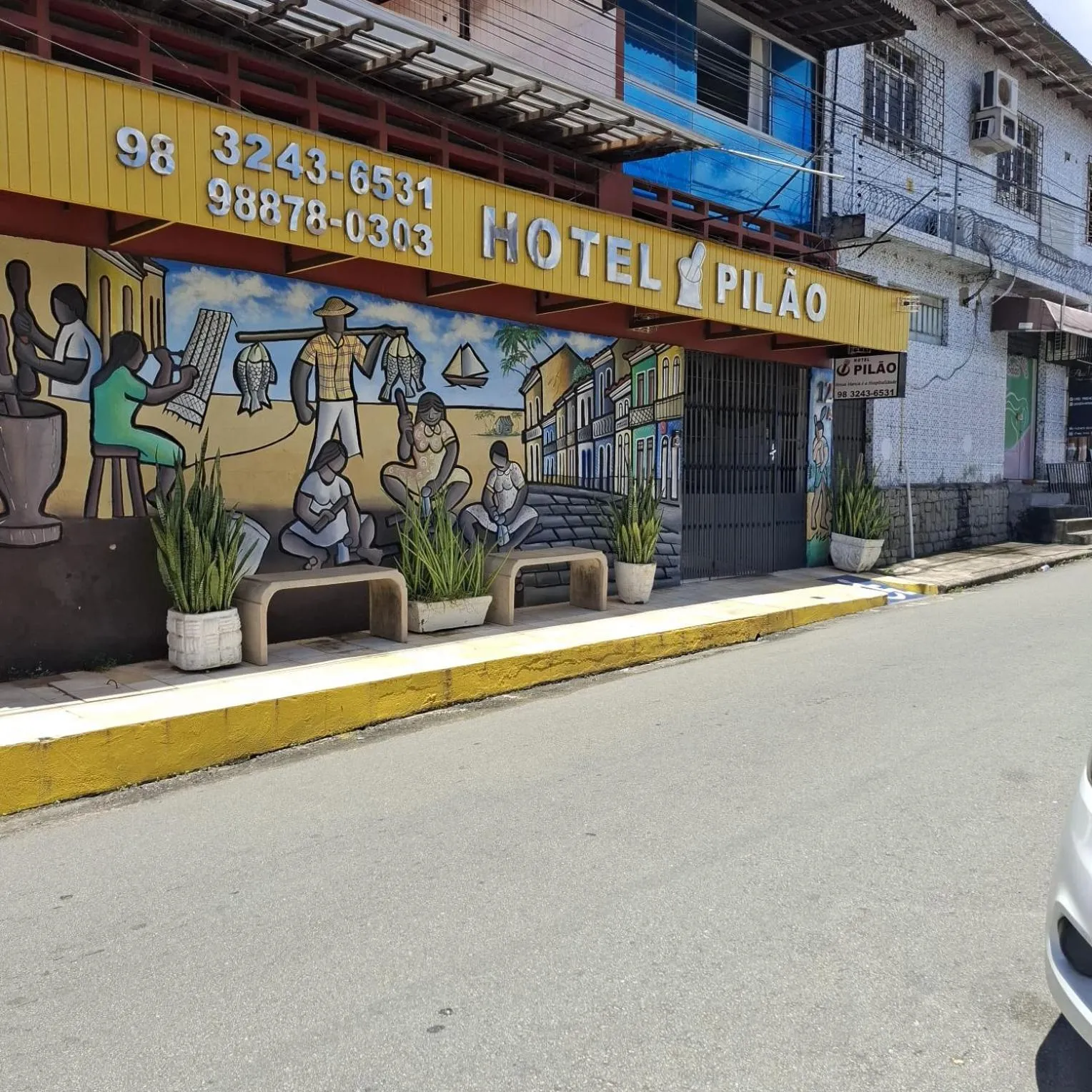 Facade/entrance in Hotel Pilão