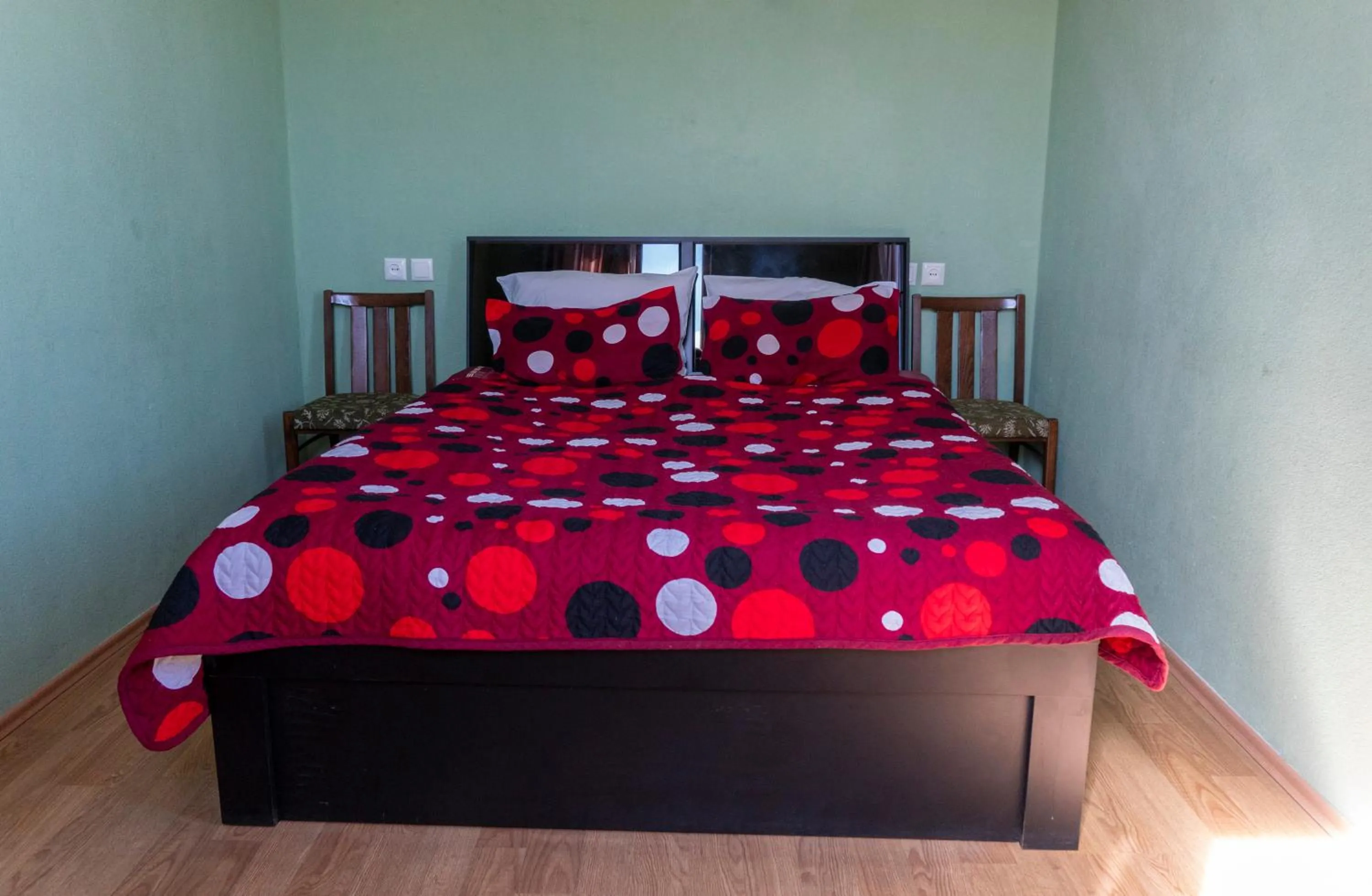 Bed in Galavnis Kari Hotel