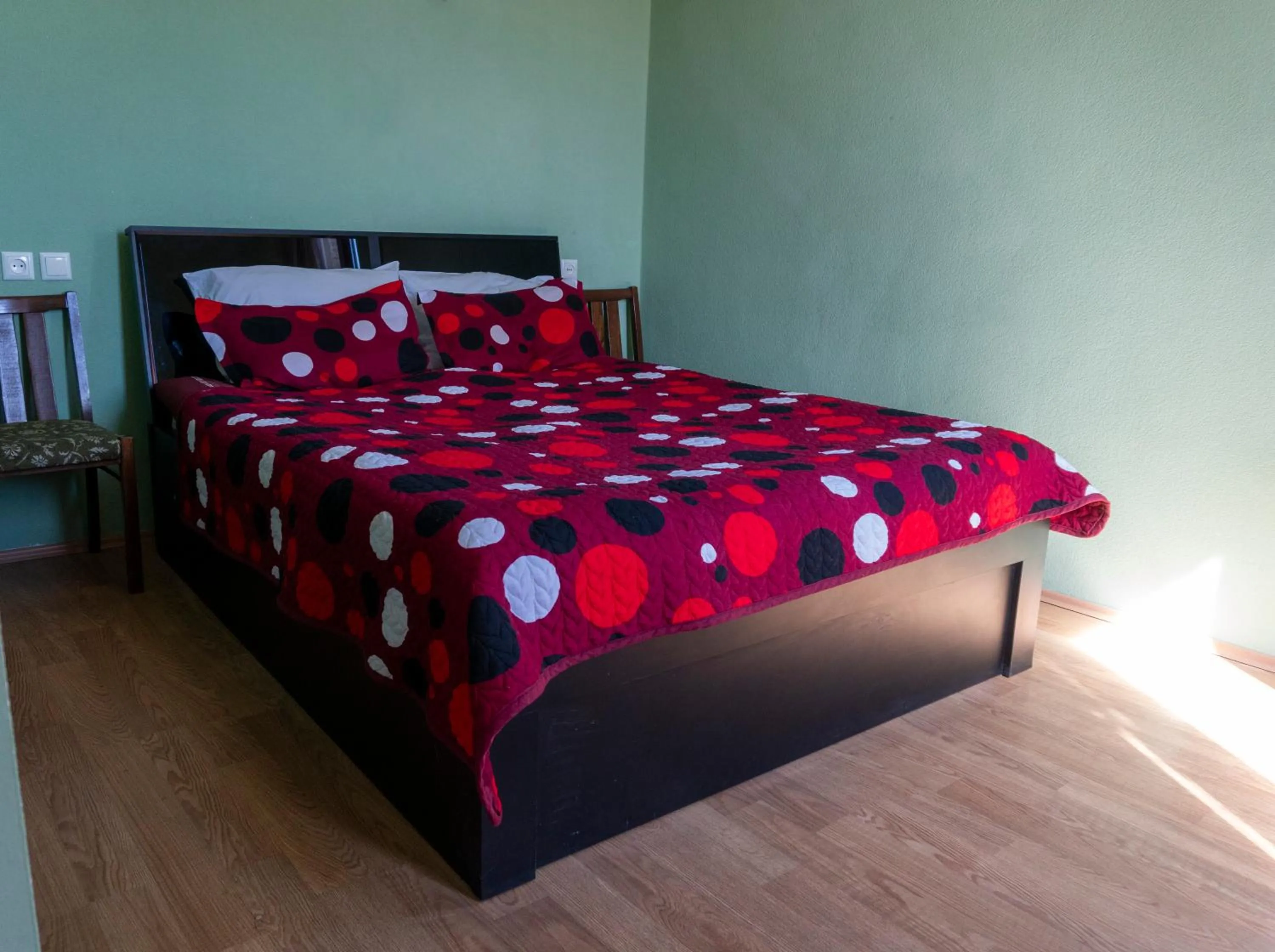 Bed in Galavnis Kari Hotel