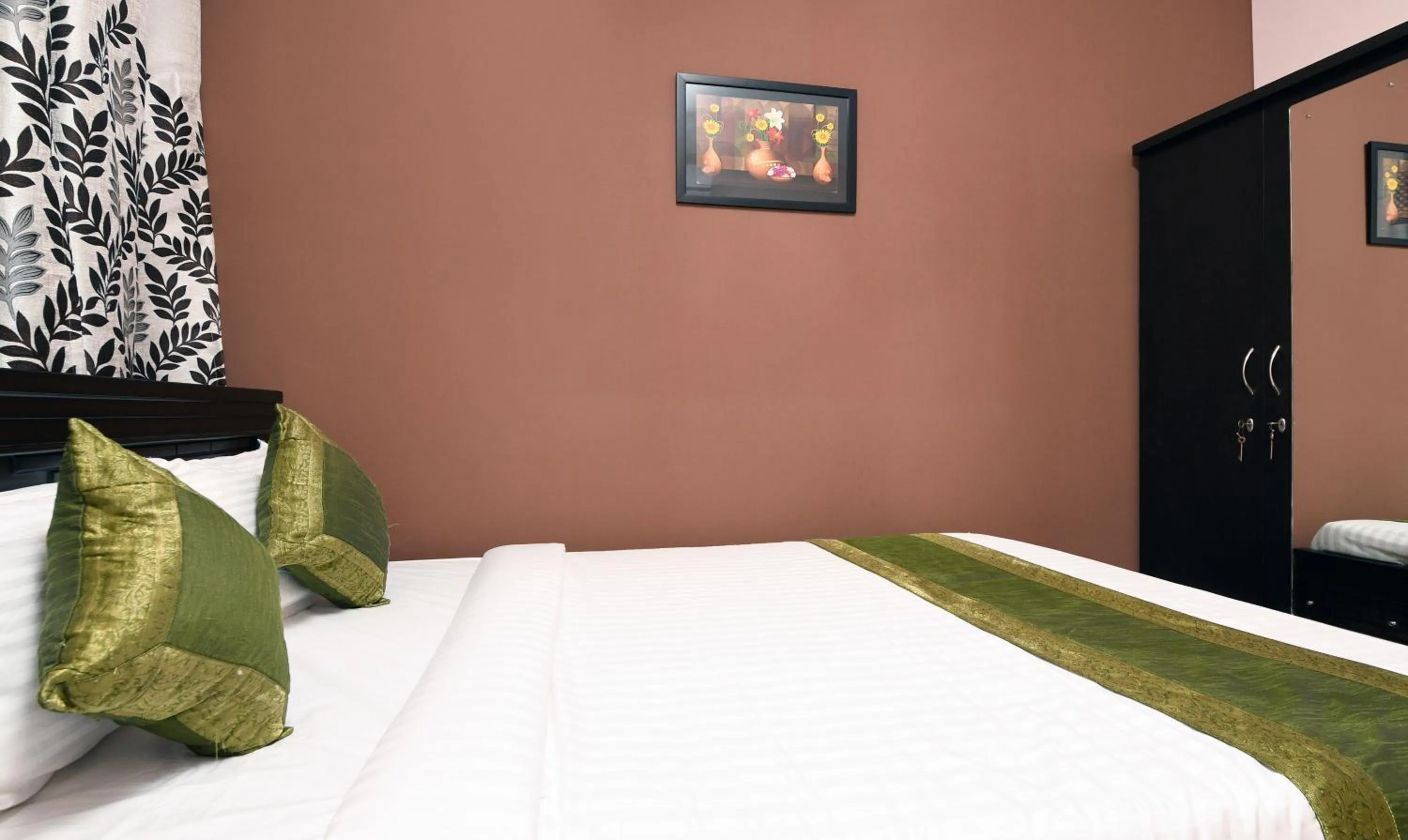 Bed in Itsy Hotels Shivas Kuteera