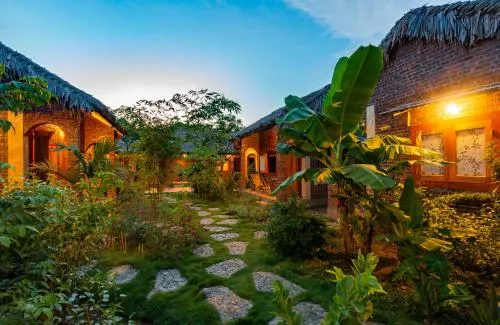 Garden in Ninh Binh Palm Homestay