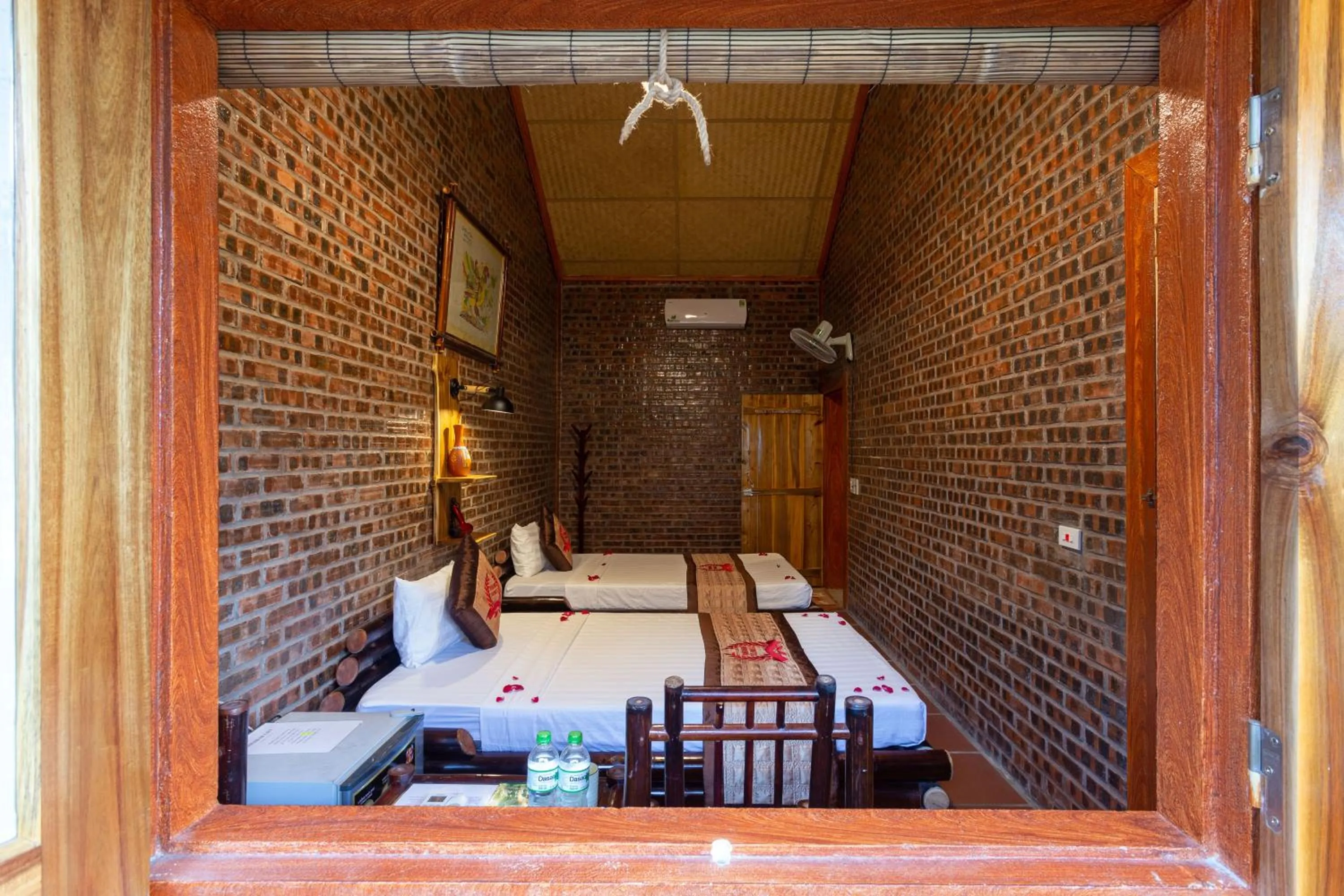 Bed in Ninh Binh Palm Homestay