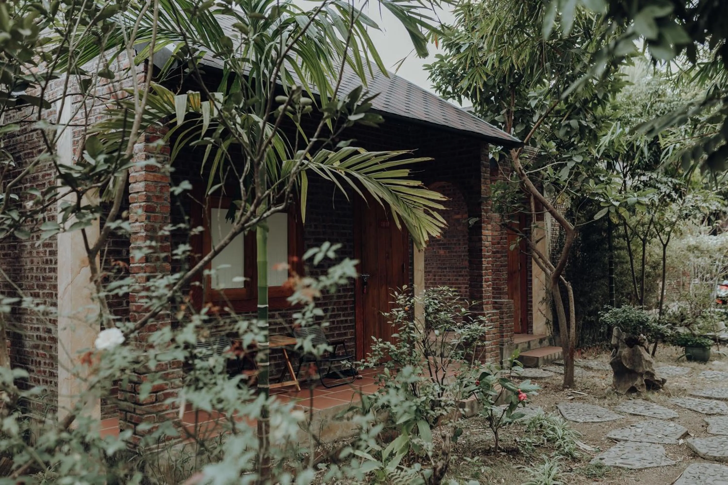 Garden in Ninh Binh Palm Homestay