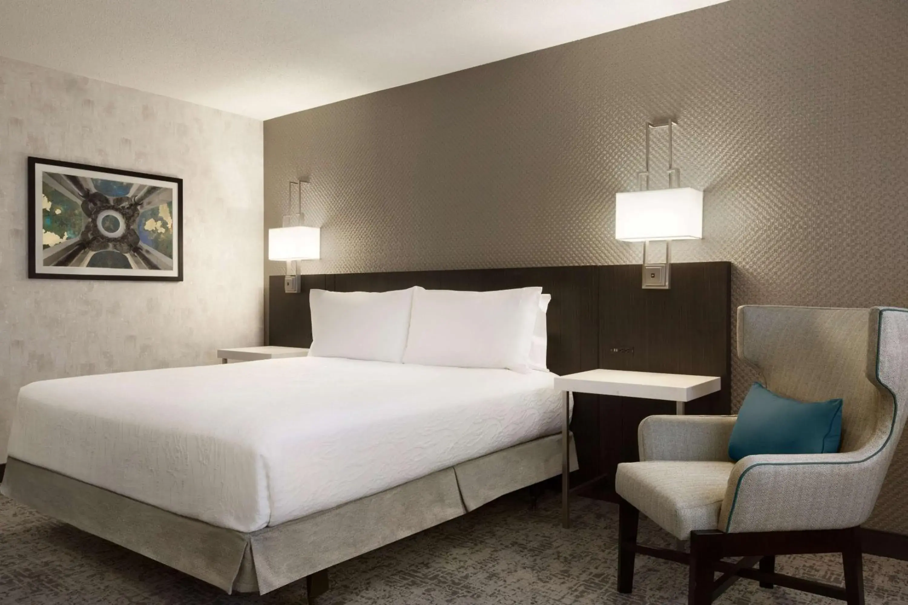 Bed in Hilton Garden Inn Washington DC Downtown Bed in Hilton Garden Inn Washington DC Downtown