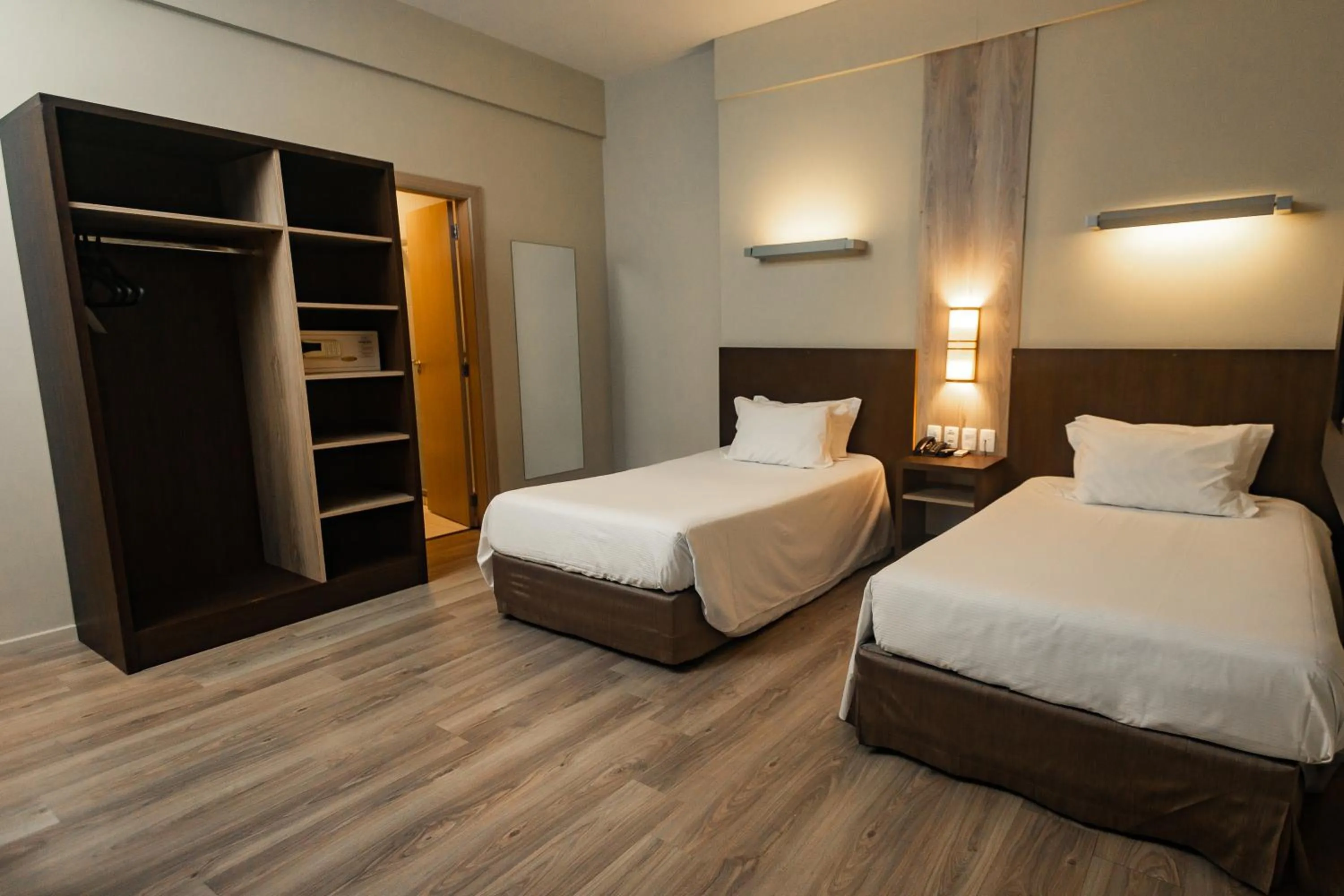 Bed in Master Cosmopolitan Moinhos de Vento