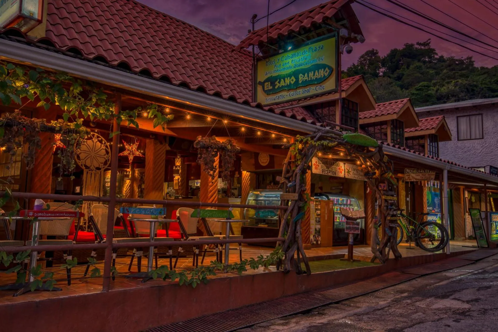 Nearby landmark in El Sano Banano Beachside Hotel