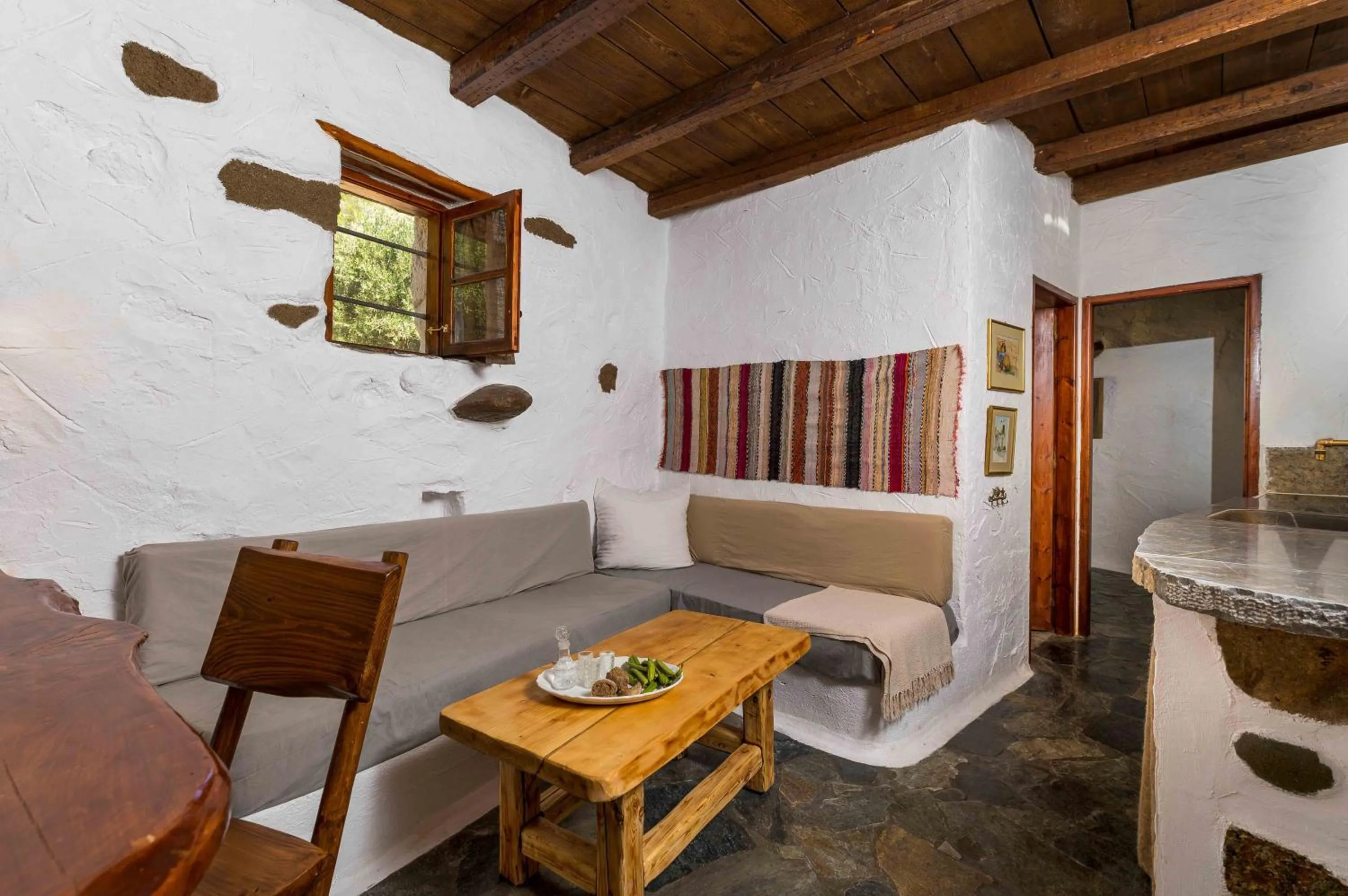 Living room in Natura cottages