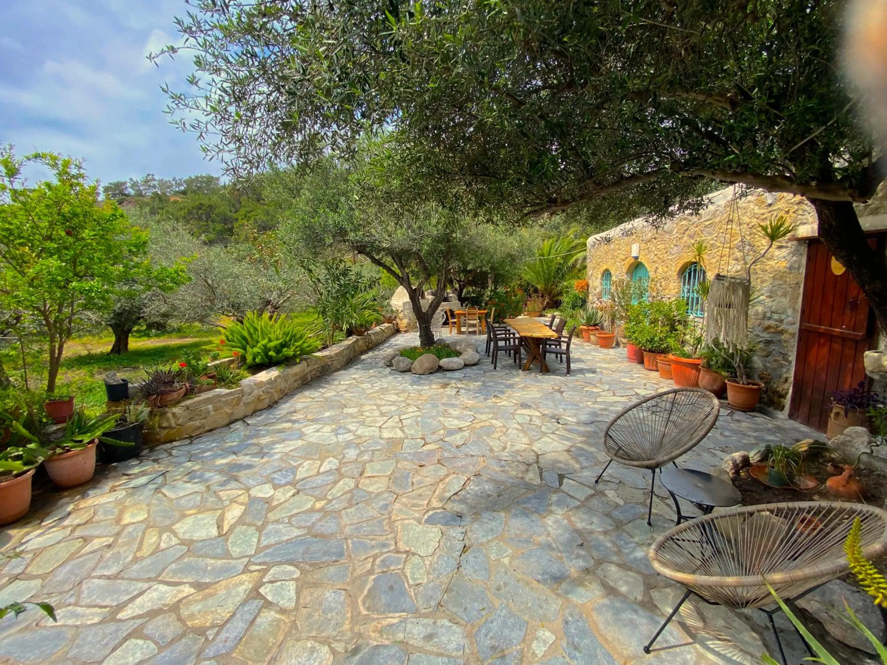 Patio in Natura cottages