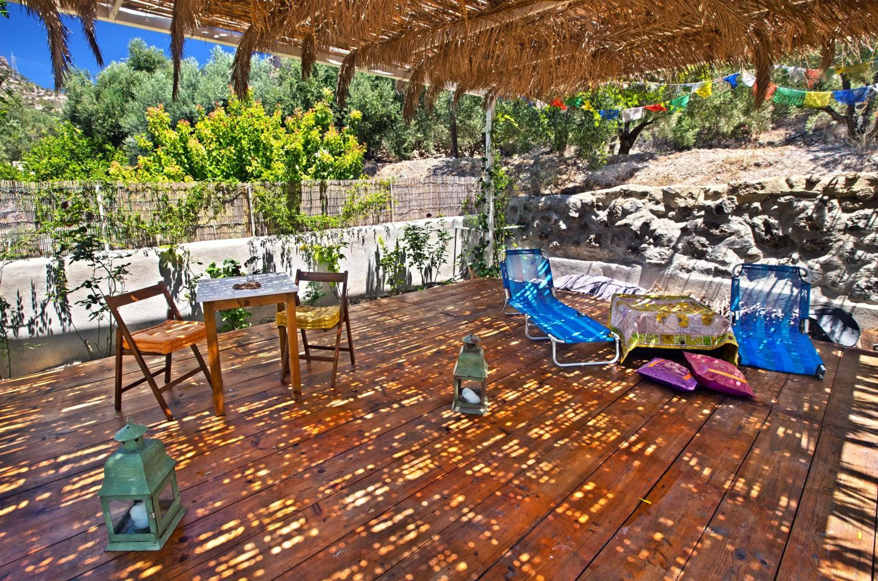 Patio in Natura cottages