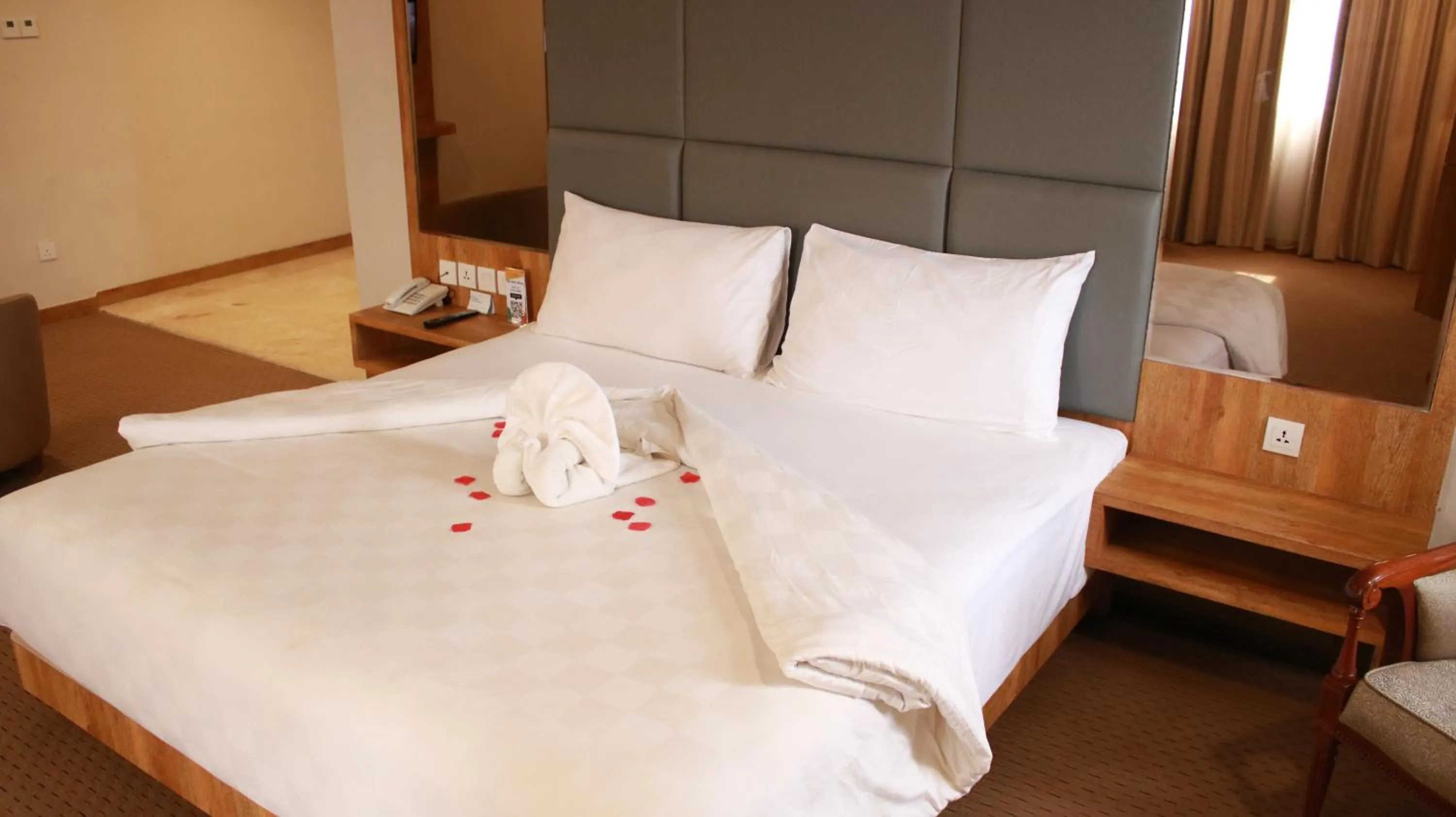 Bed in Beverly Hotel Batam