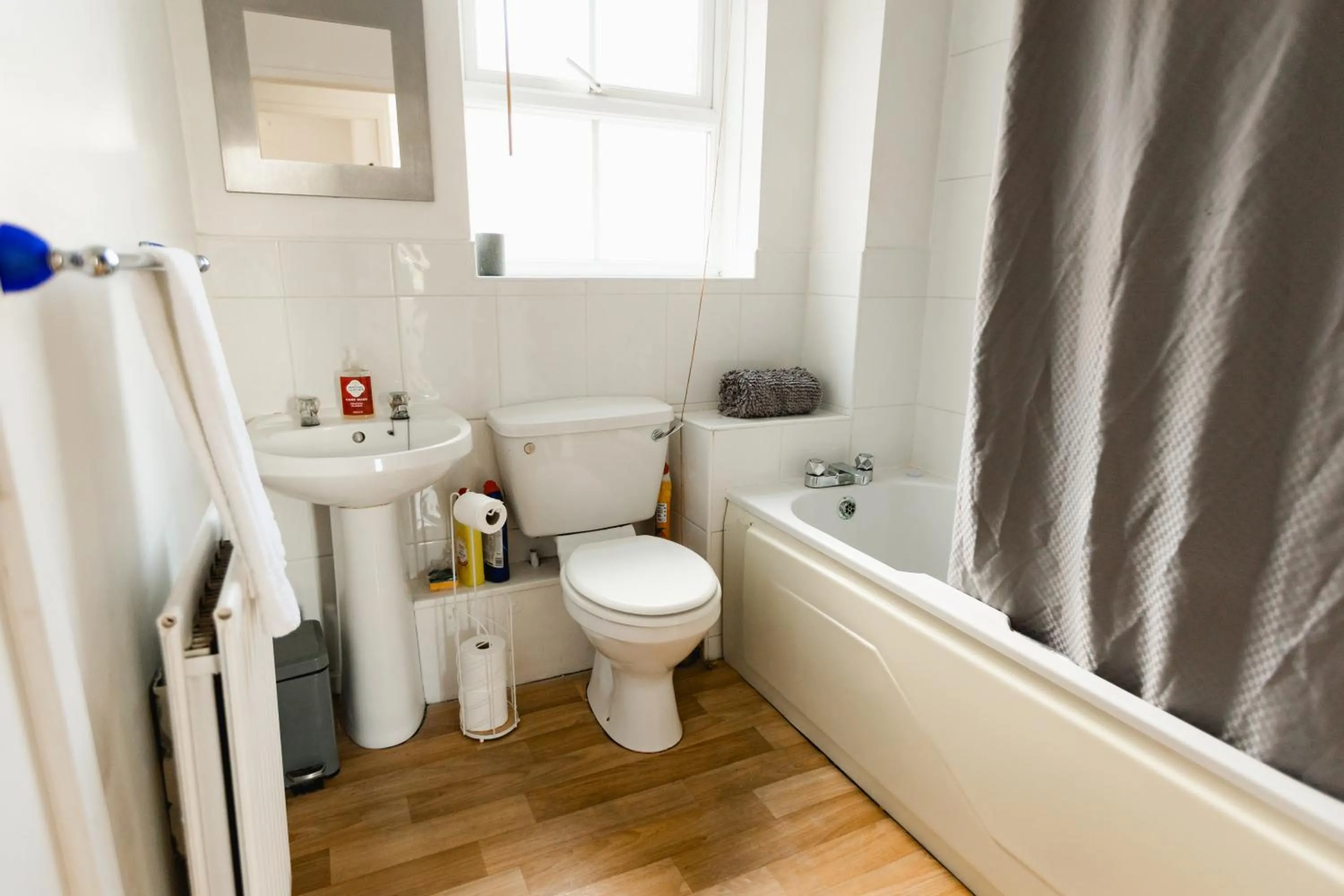 Bathroom in Hullidays Victora Dock- refurbished 2024