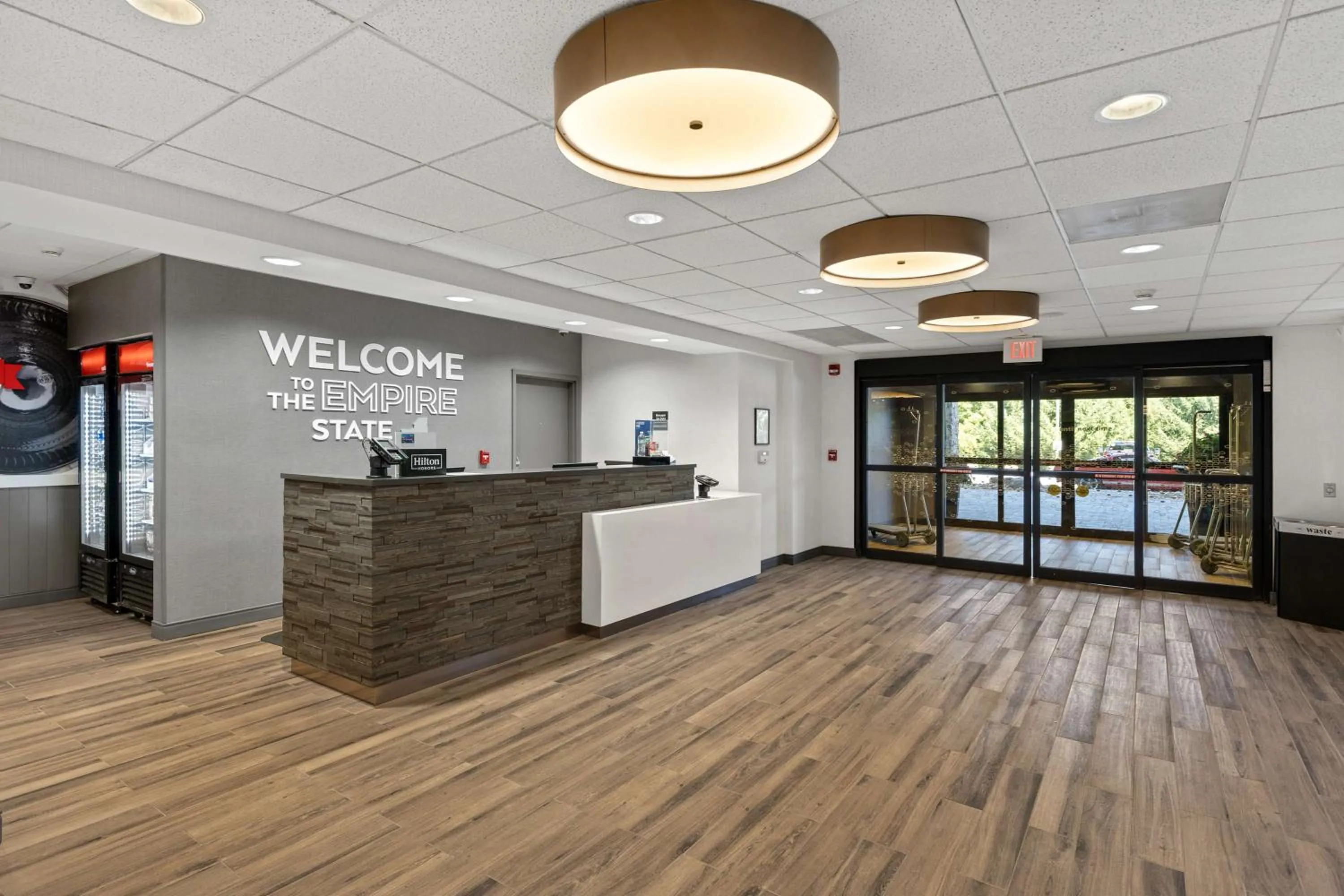 Lobby or reception in Hampton Inn & Suites Lake George