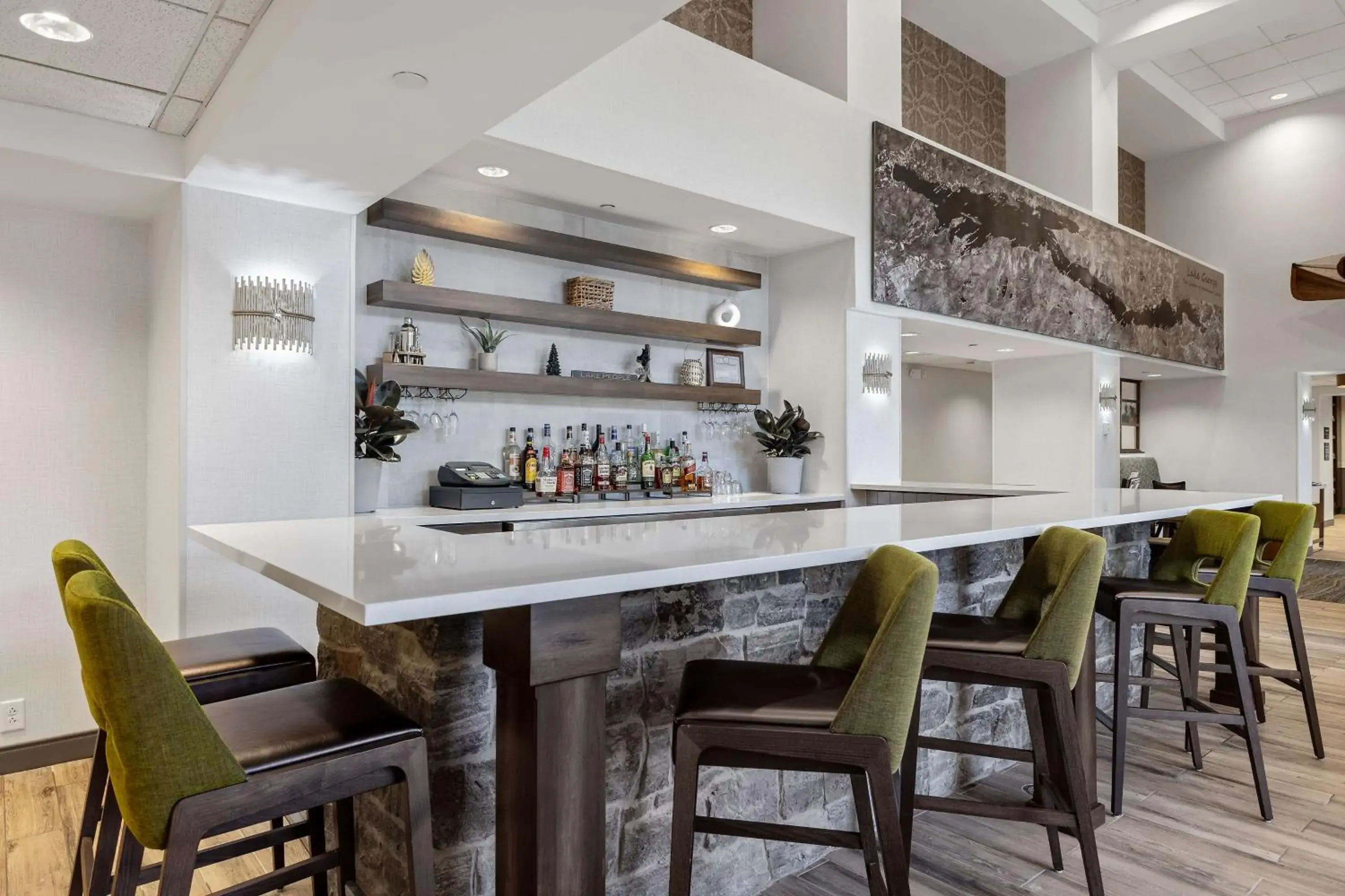Lobby or reception in Hampton Inn & Suites Lake George Lobby or reception in Hampton Inn & Suites Lake George
