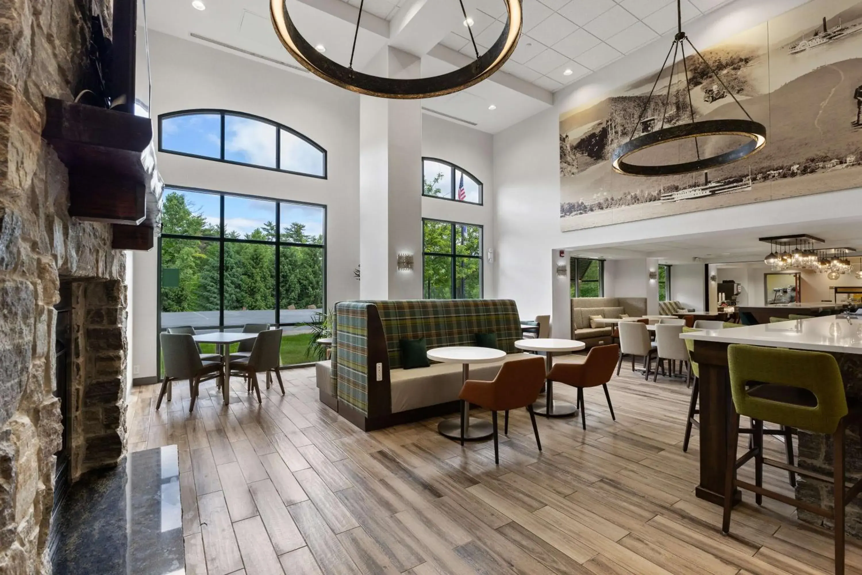 Lobby or reception in Hampton Inn & Suites Lake George Lobby or reception in Hampton Inn & Suites Lake George