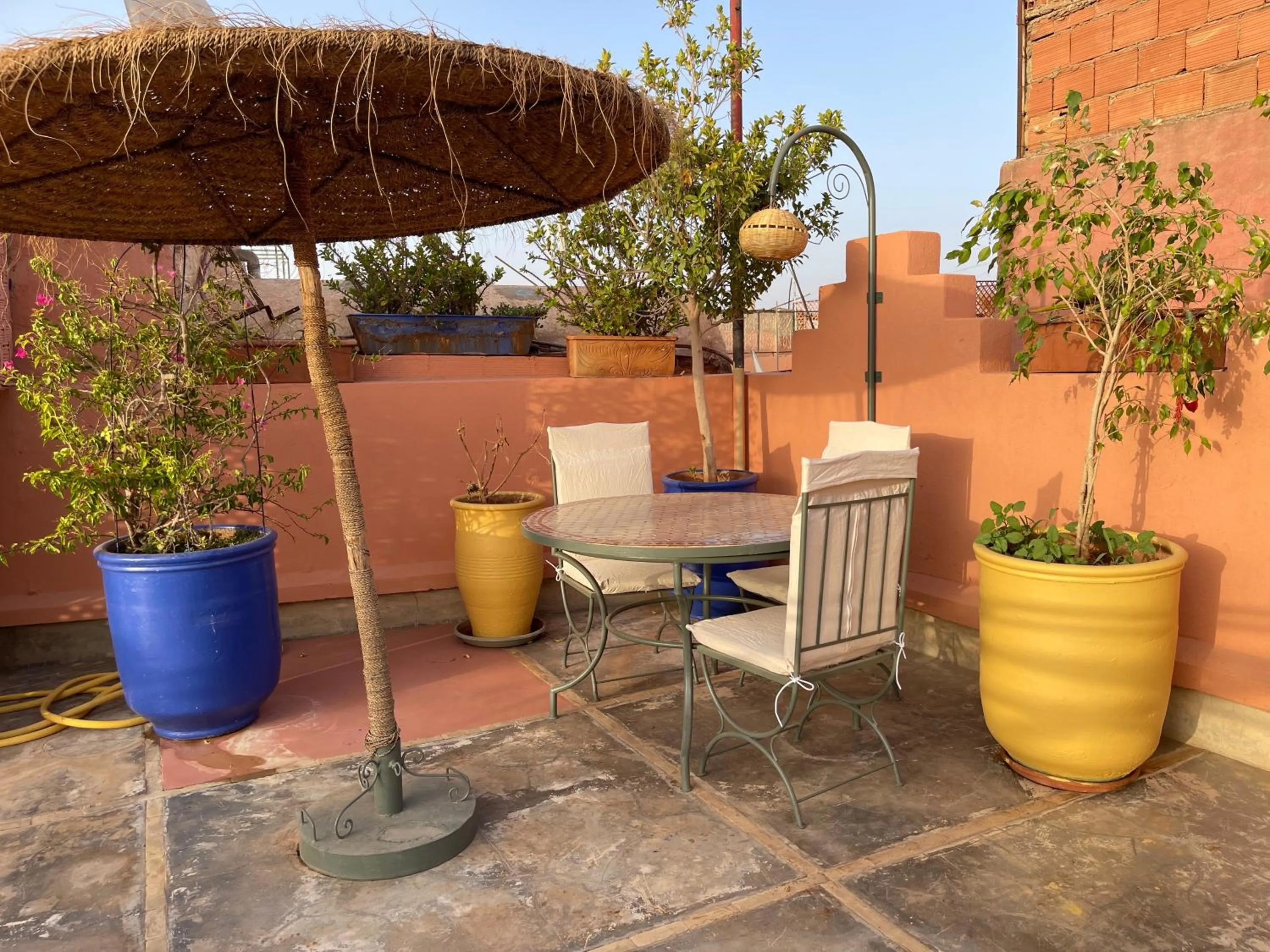 Patio in Riad Samarine