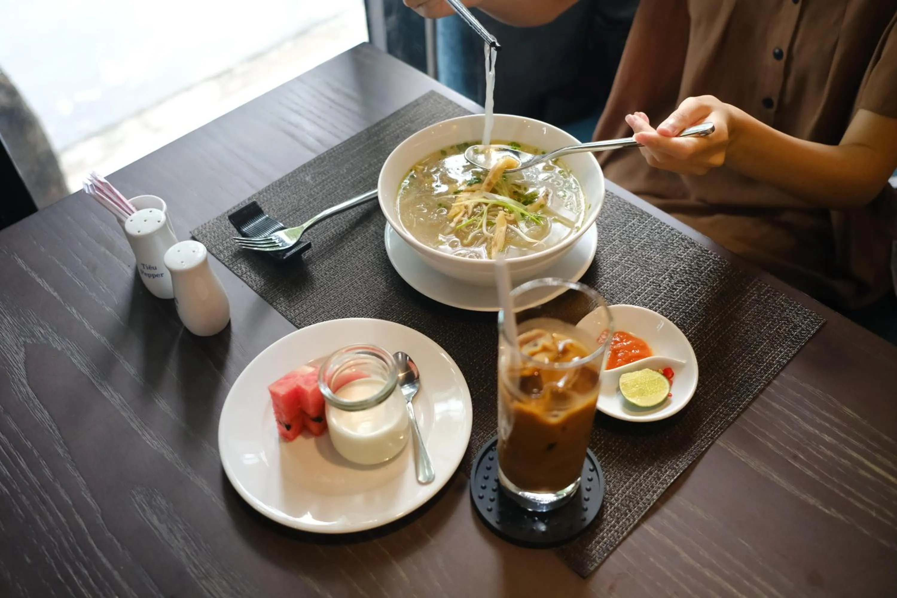 Restaurant/places to eat in The Bloom Pham Viet Chanh - Modern Living Space in Saigon - A Top Choice for Western Travelers