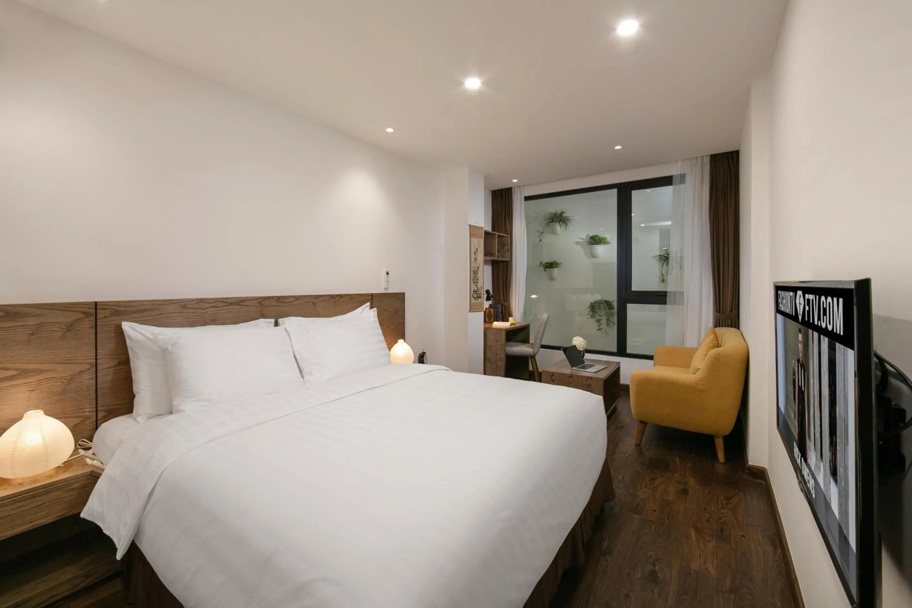 Bed in The Bloom Pham Viet Chanh - Modern Living Space in Saigon - A Top Choice for Western Travelers