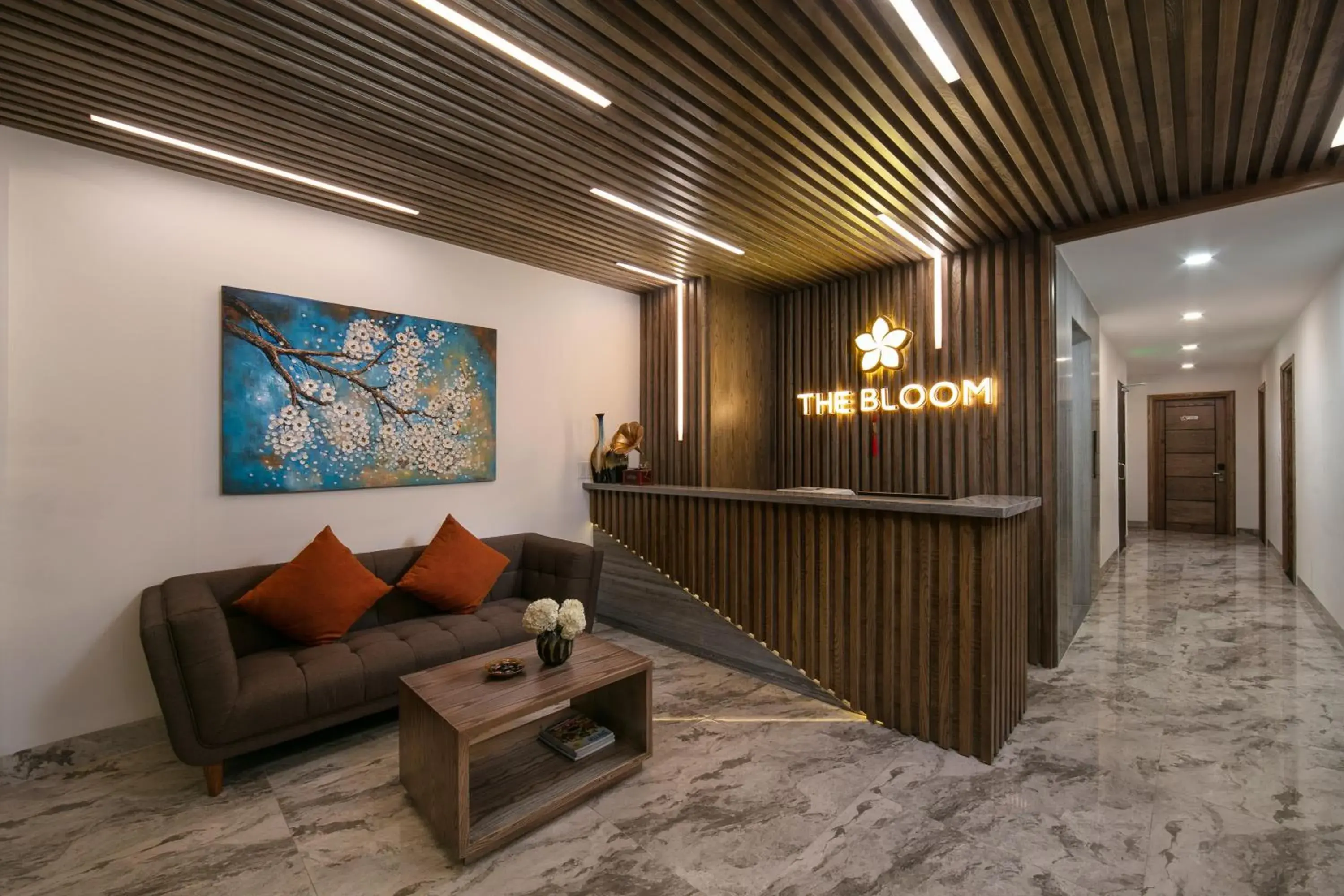 Lobby or reception in The Bloom Pham Viet Chanh - Modern Living Space in Saigon - A Top Choice for Western Travelers Lobby or reception in The Bloom Pham Viet Chanh - Modern Living Space in Saigon - A Top Choice for Western Travelers