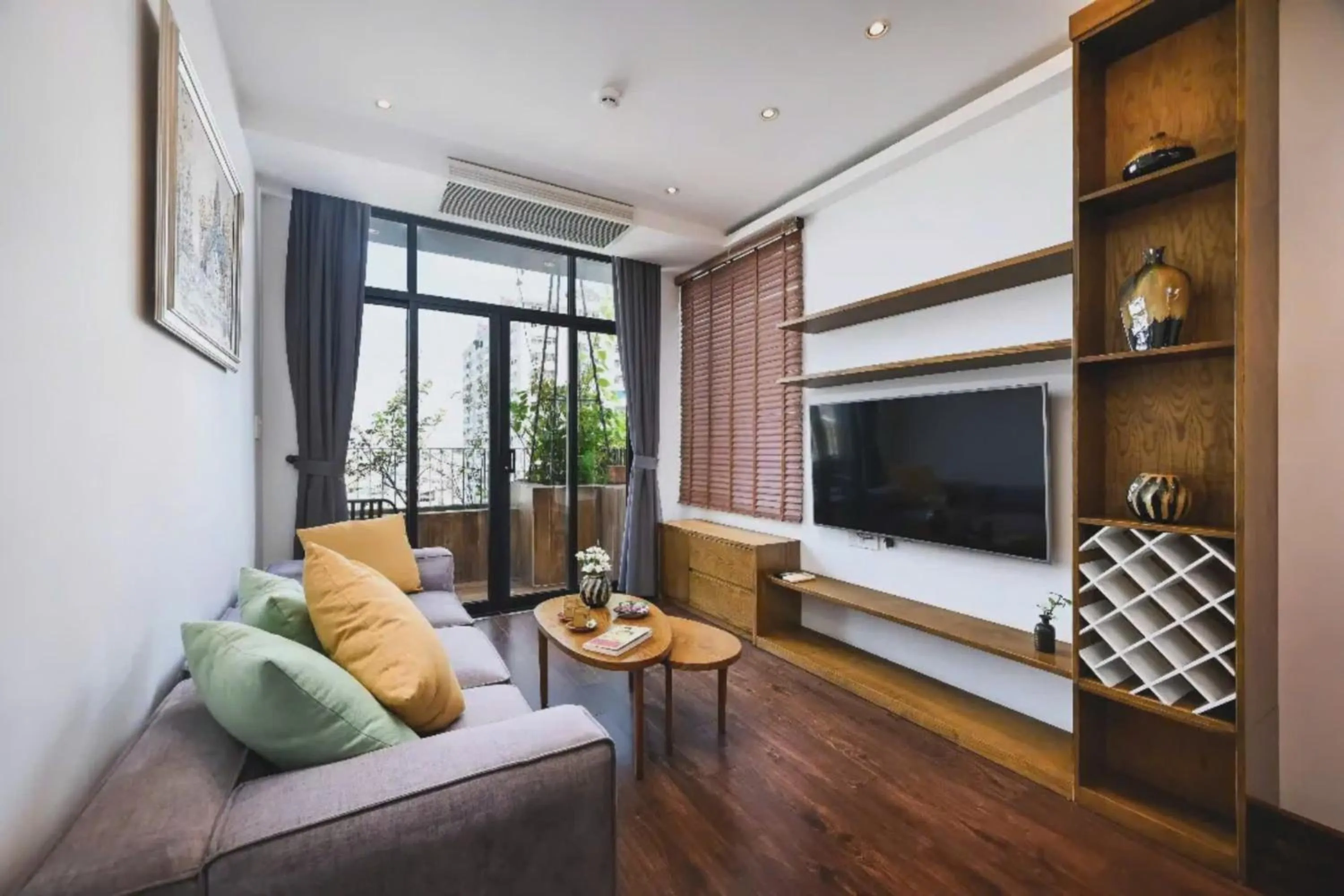 TV and multimedia in The Bloom Pham Viet Chanh - Modern Living Space in Saigon - A Top Choice for Western Travelers