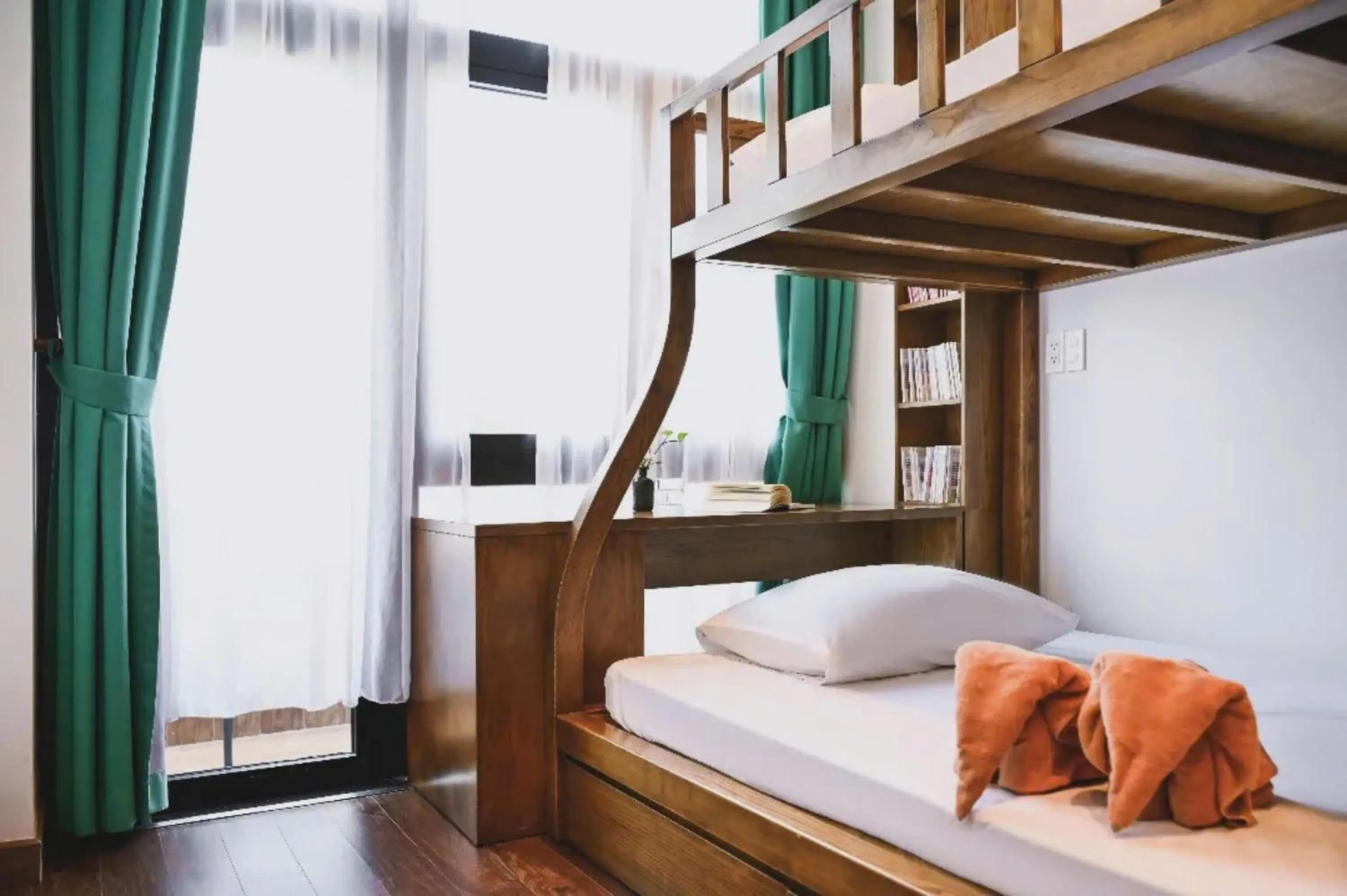 Bed in The Bloom Pham Viet Chanh - Modern Living Space in Saigon - A Top Choice for Western Travelers