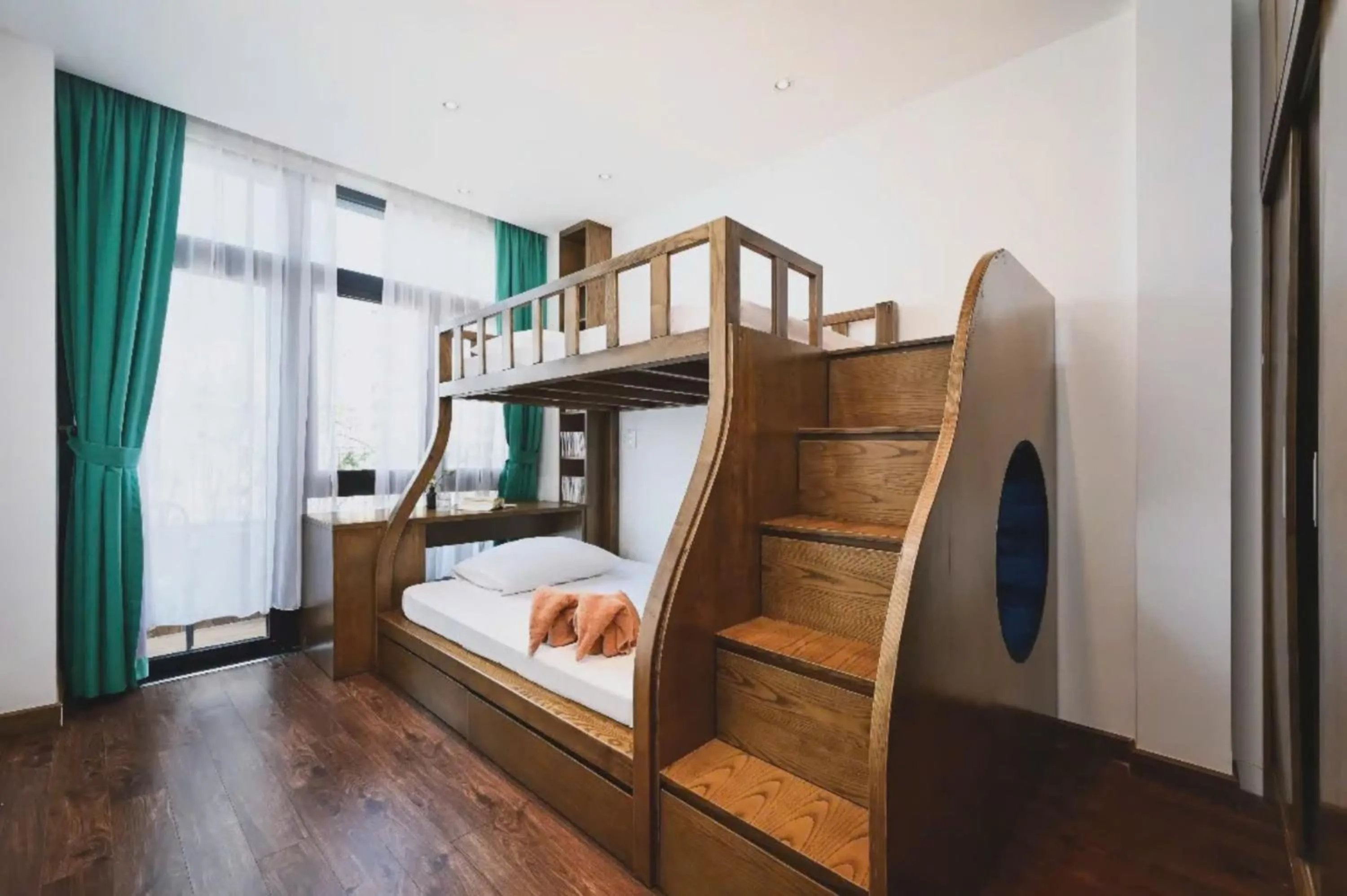 Bed in The Bloom Pham Viet Chanh - Modern Living Space in Saigon - A Top Choice for Western Travelers