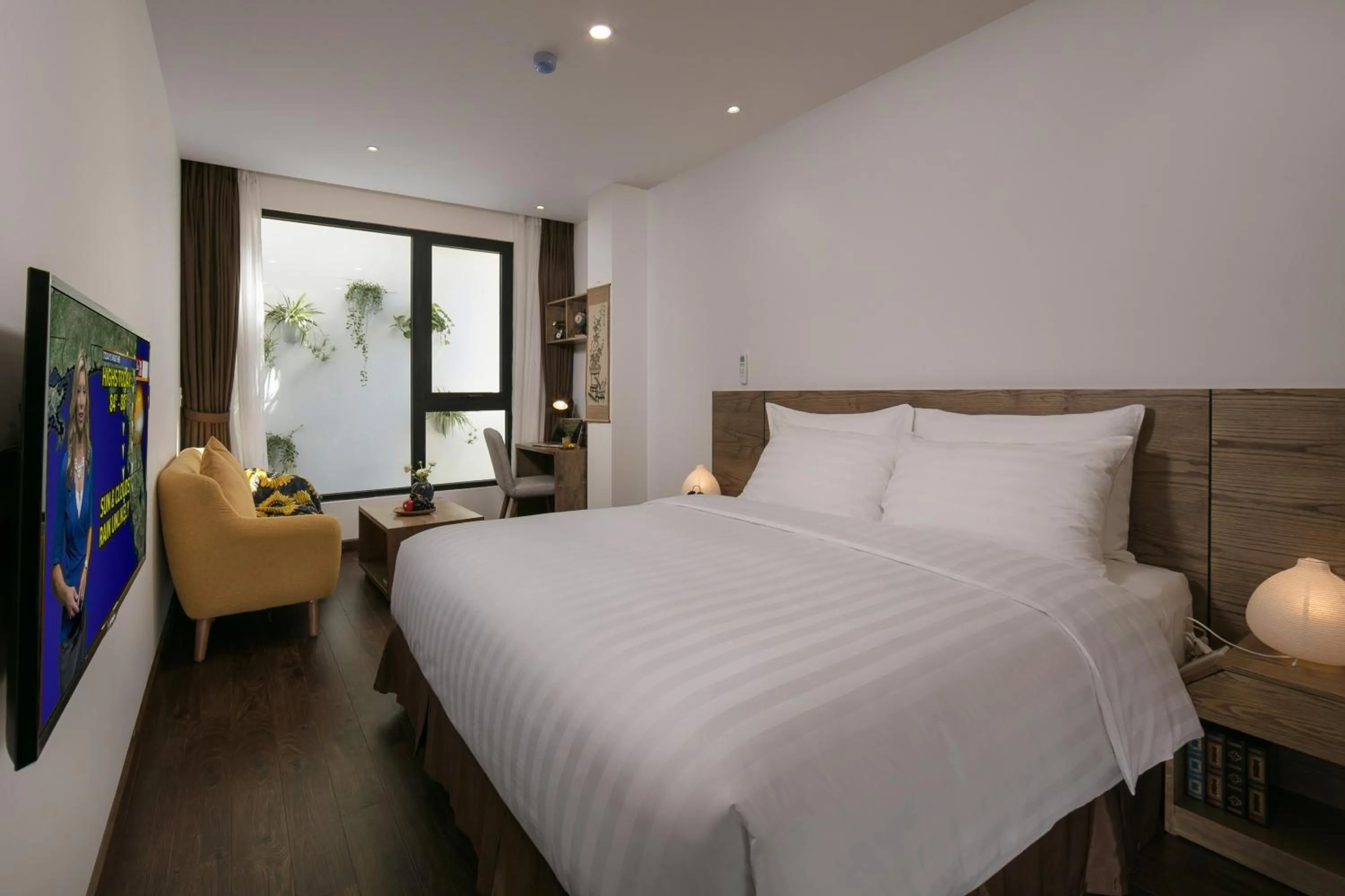 Bed in The Bloom Pham Viet Chanh - Modern Living Space in Saigon - A Top Choice for Western Travelers