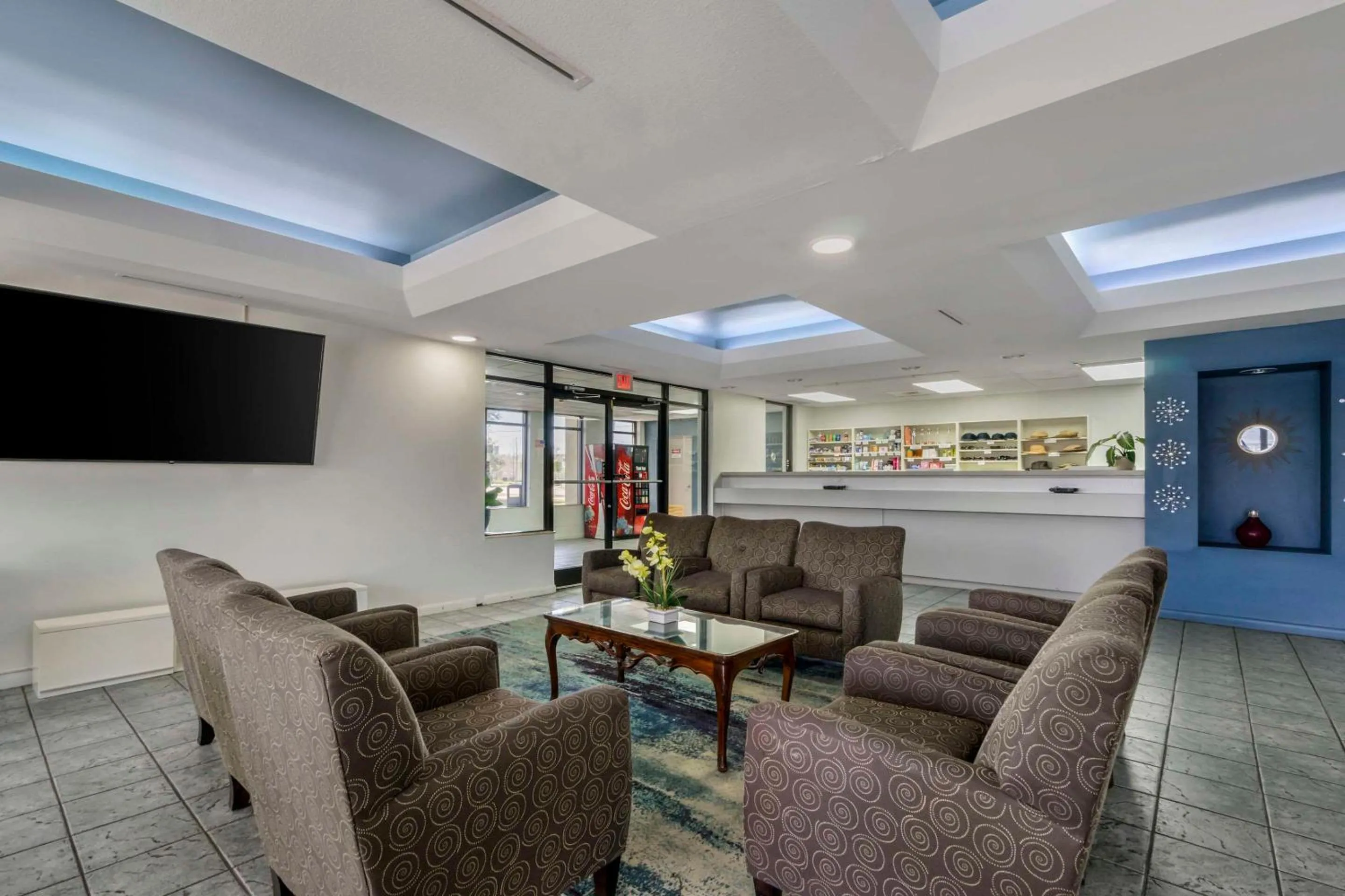 Lobby or reception in Rodeway Inn Wesley Chapel