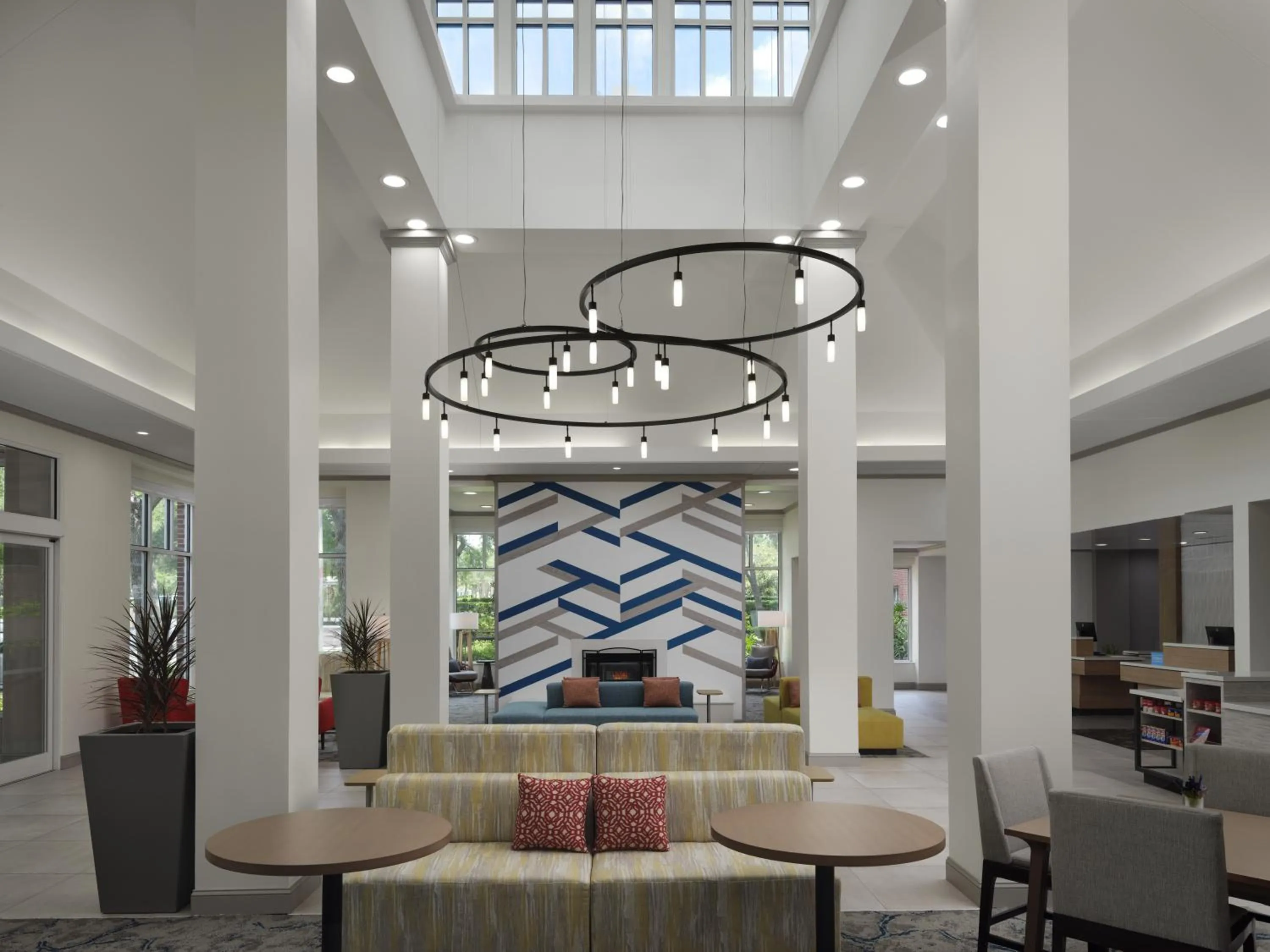 Lobby or reception in Hilton Garden Inn Tampa East Brandon