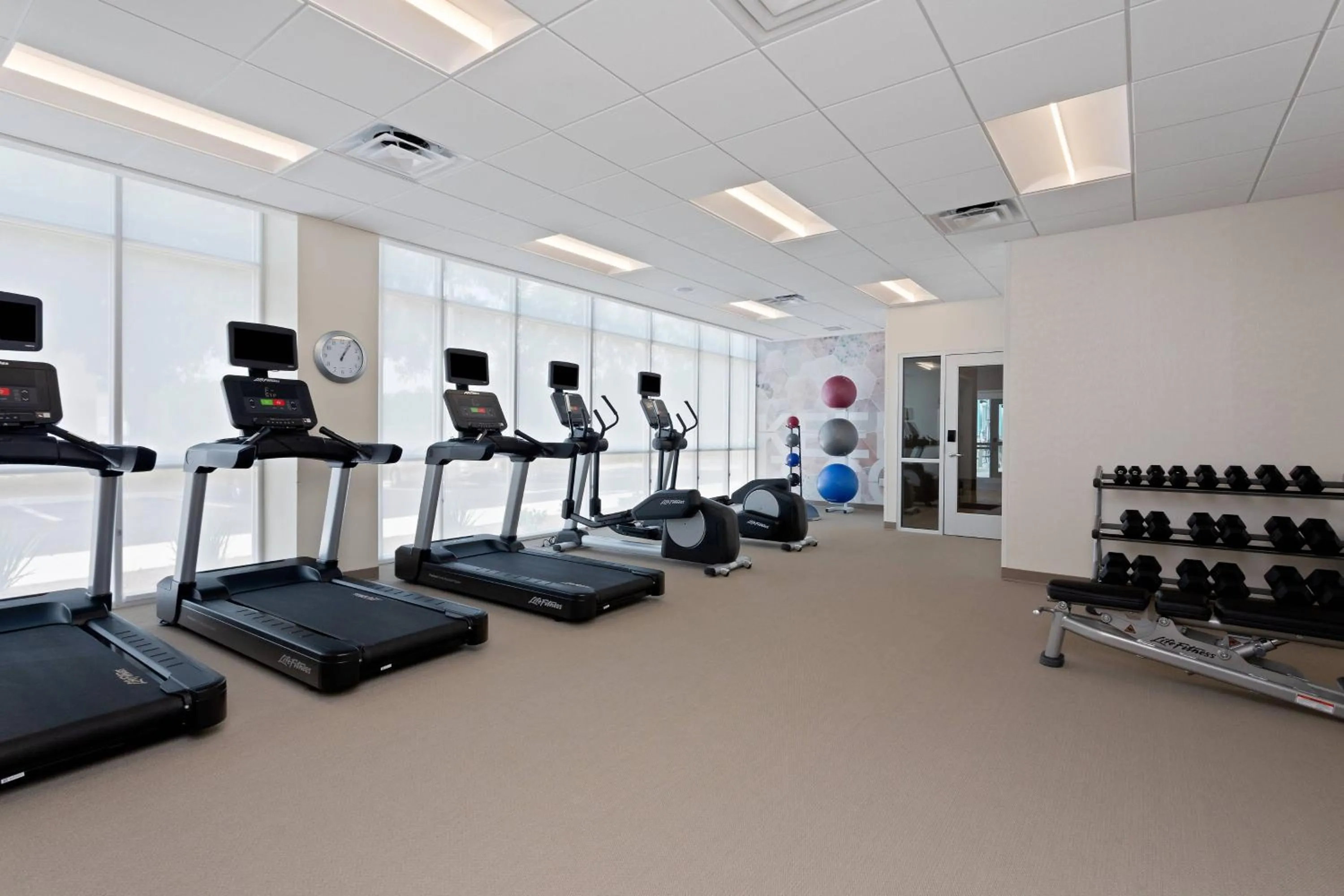 Fitness centre/facilities in SpringHill Suites by Marriott Ocala