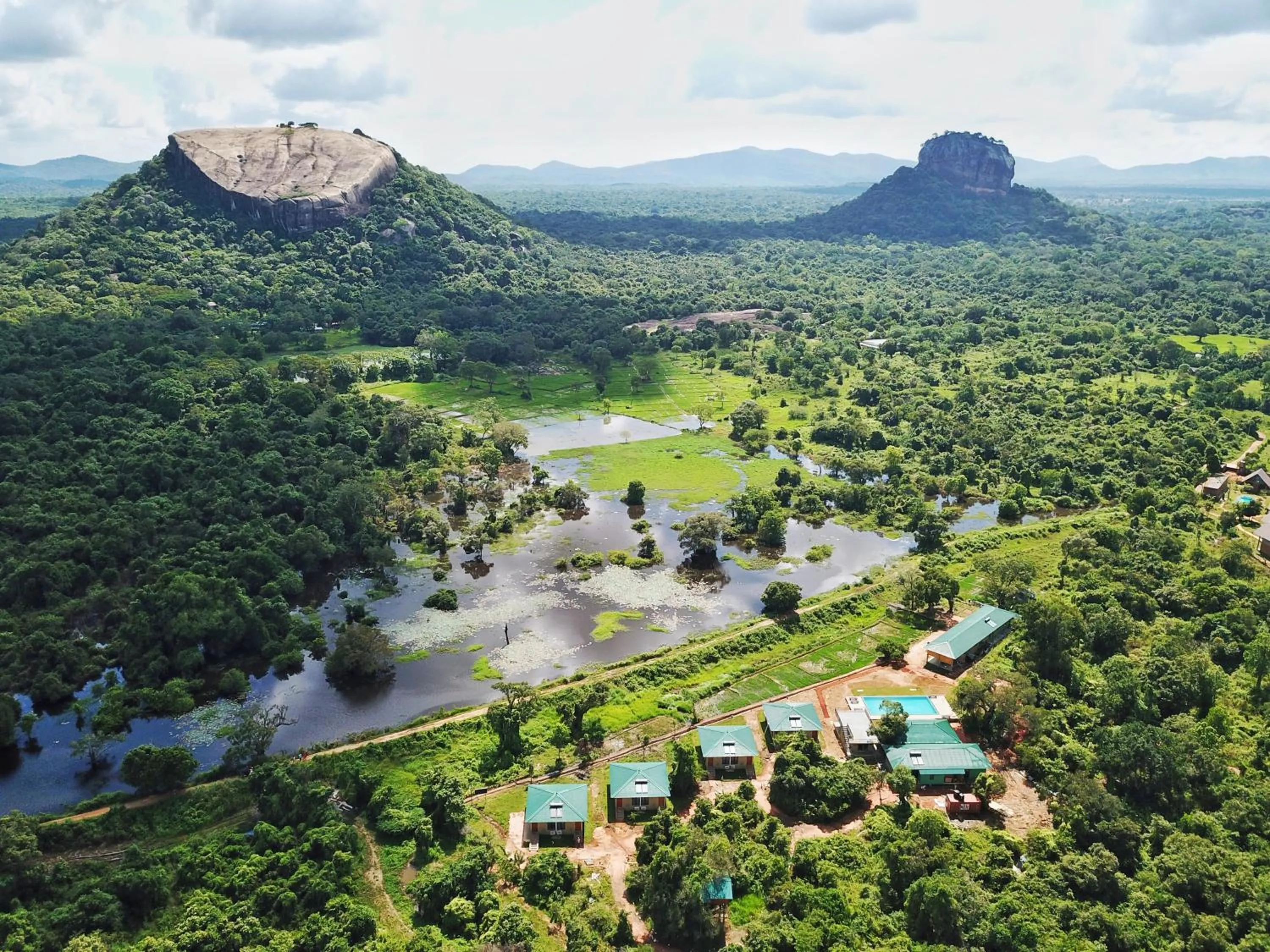 View (from property/room) in Sigiriya King's Resort