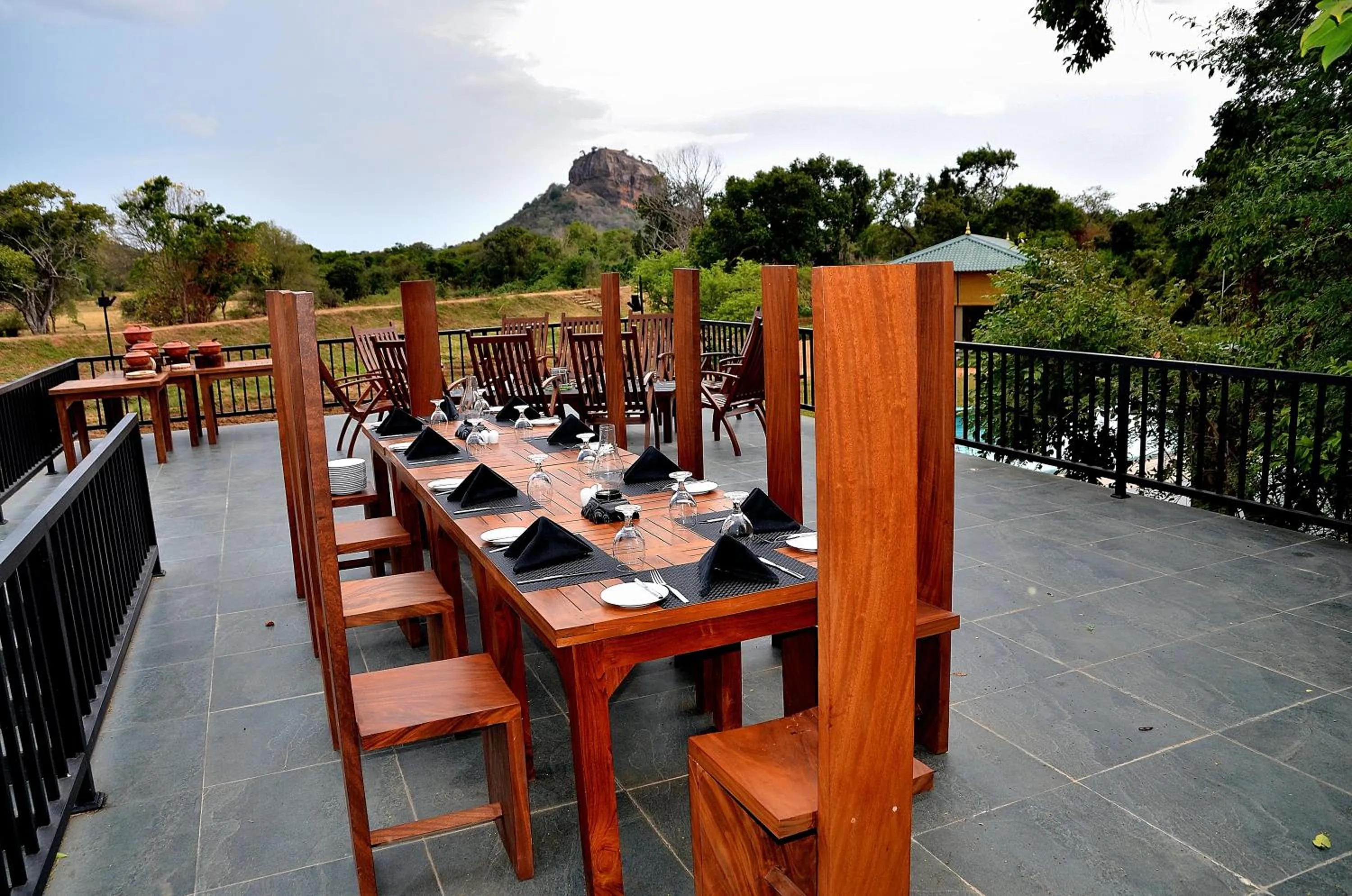 Natural landscape in Sigiriya King's Resort