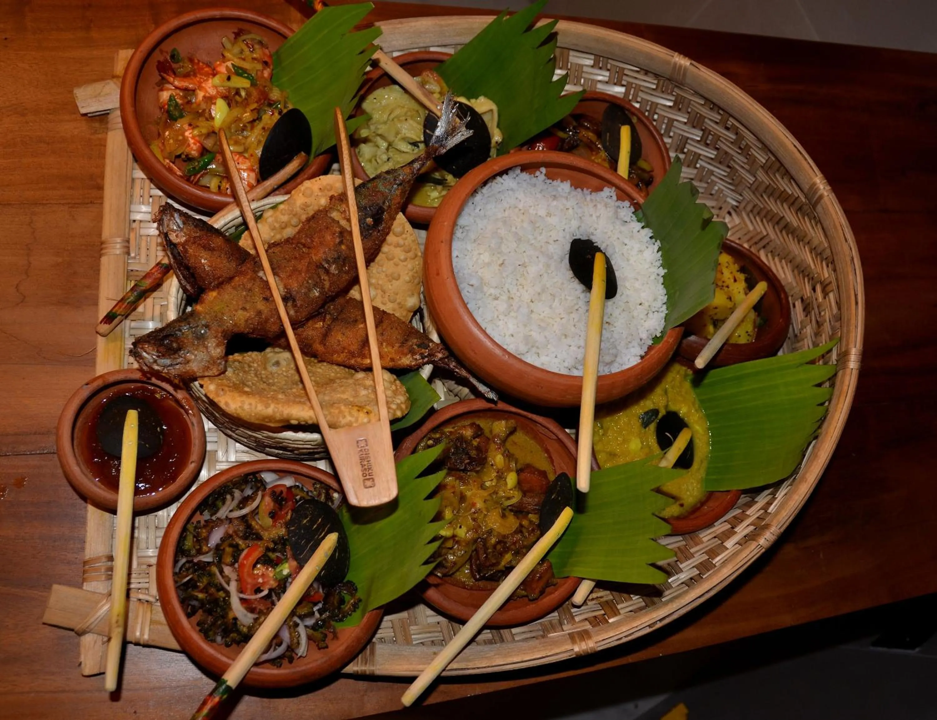 Food close-up in Sigiriya King's Resort