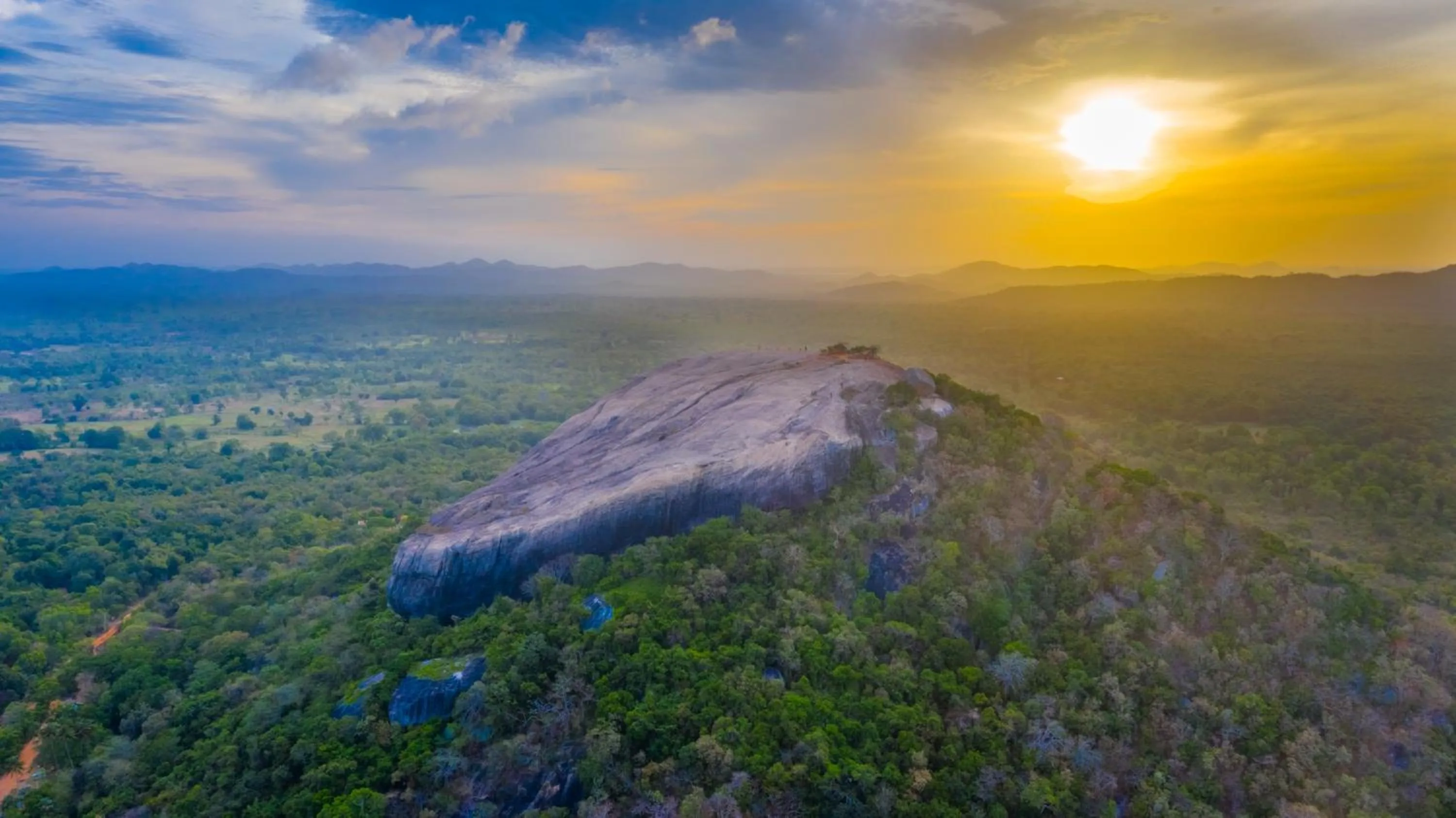 Natural landscape in Sigiriya King's Resort