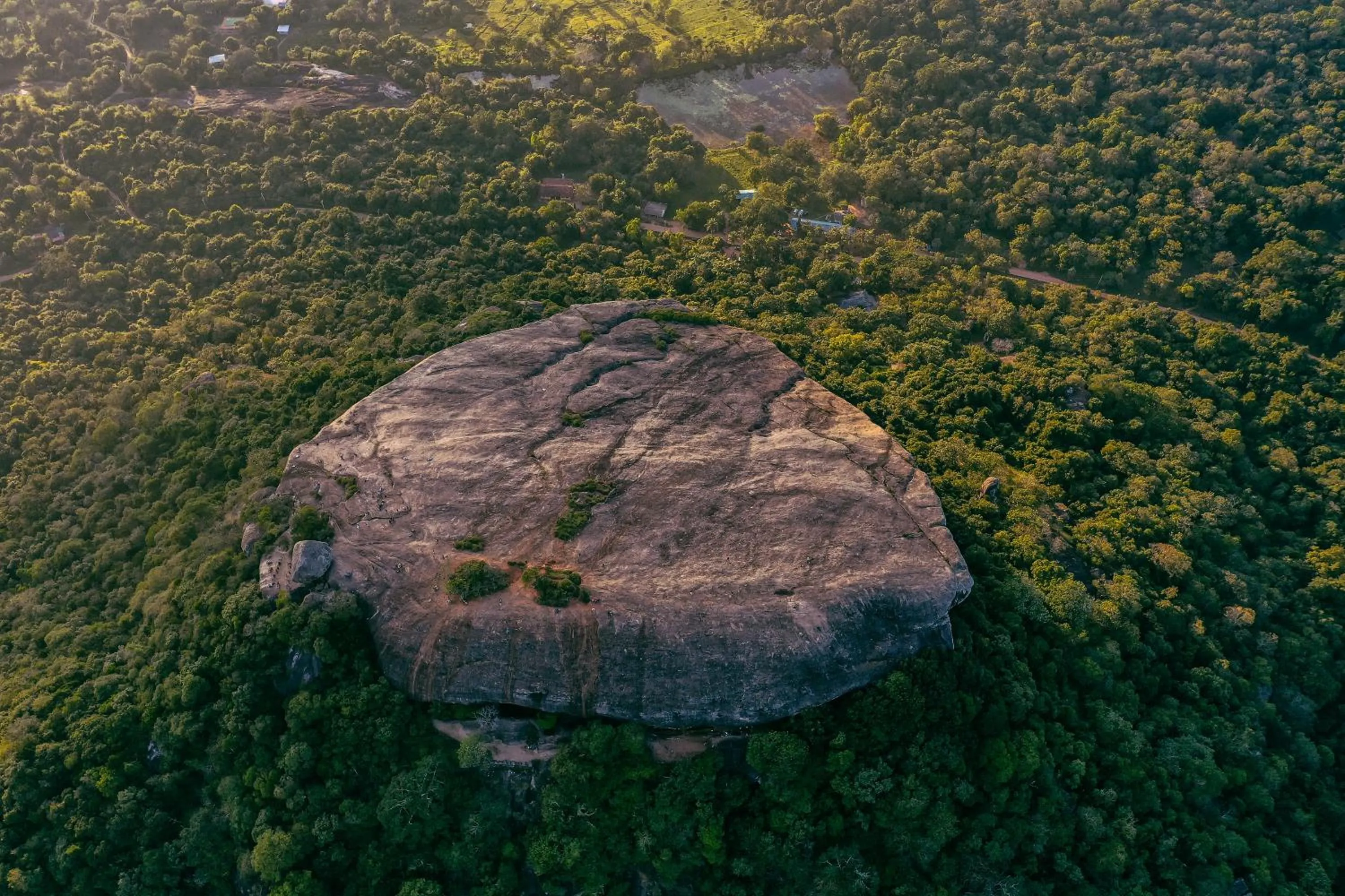 Natural landscape in Sigiriya King's Resort