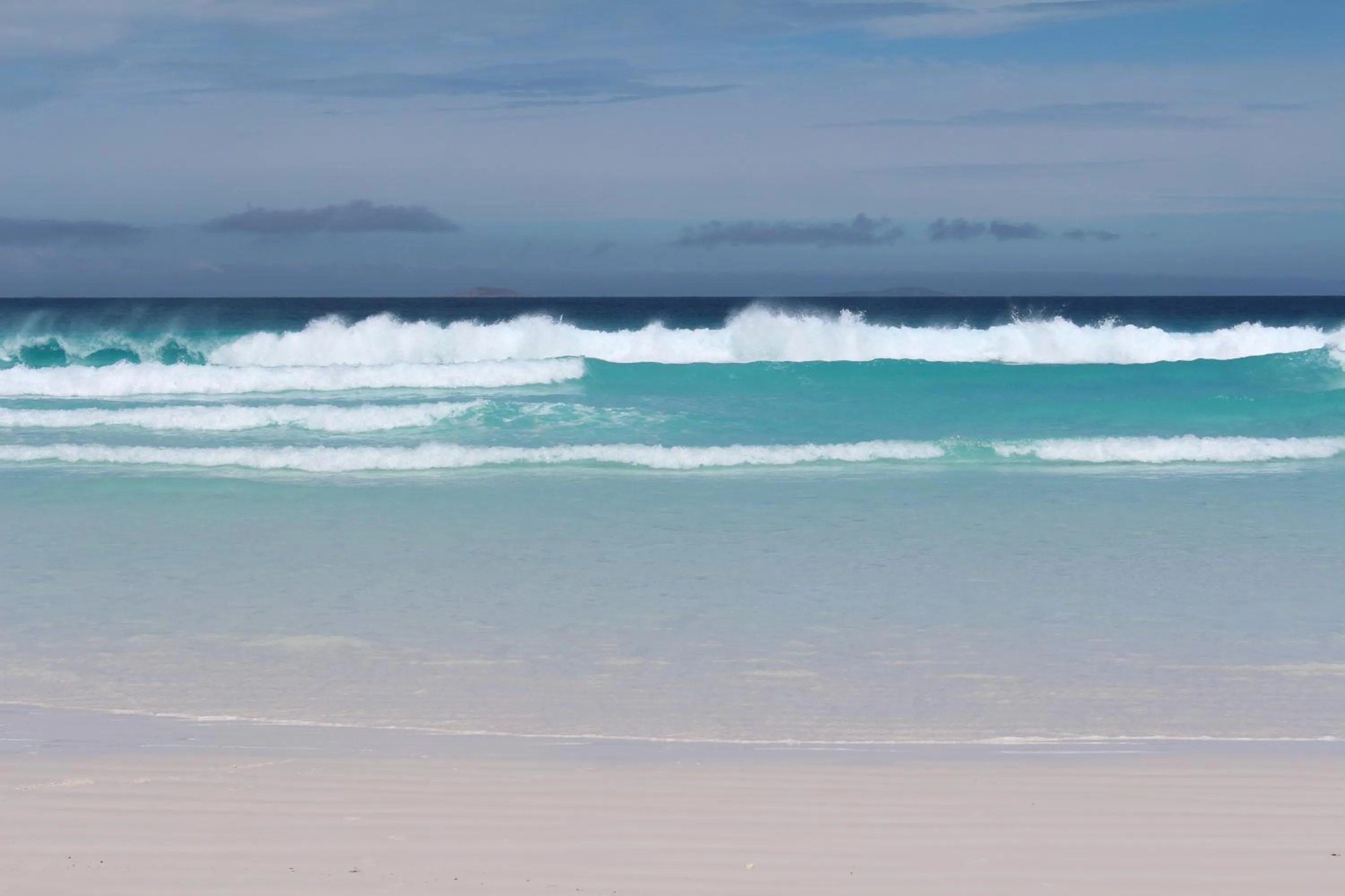 Beach in Esperance Bay Holiday Park