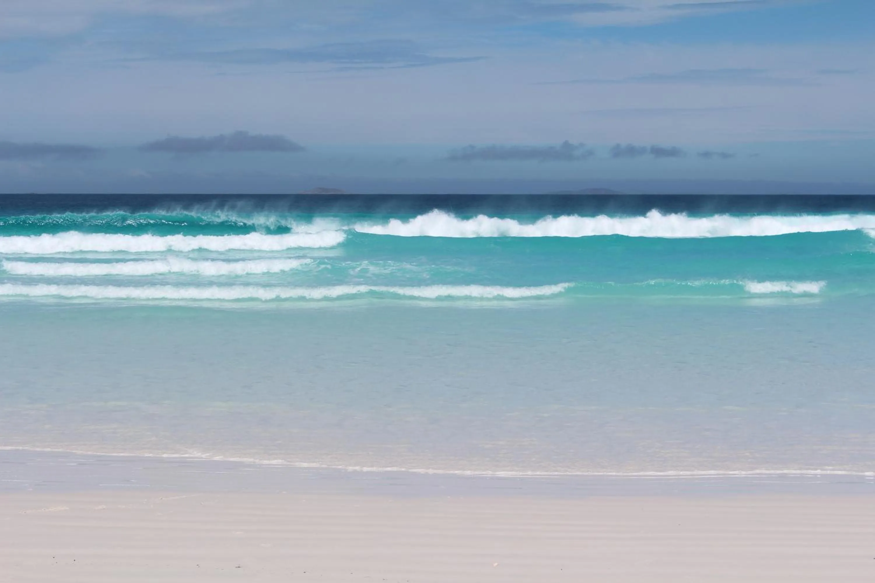Beach in Esperance Bay Holiday Park
