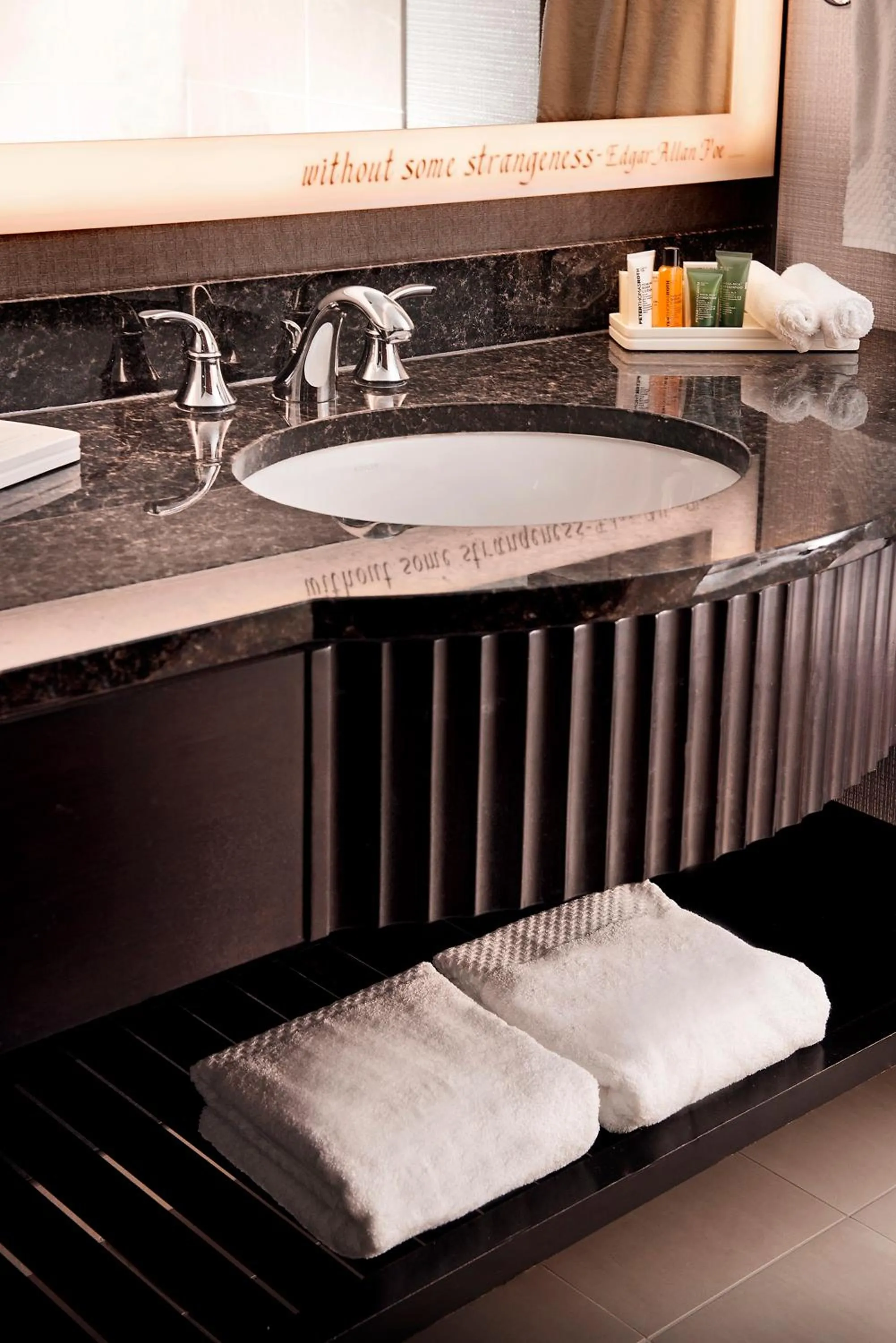 Bathroom in Hilton Baltimore Inner Harbor