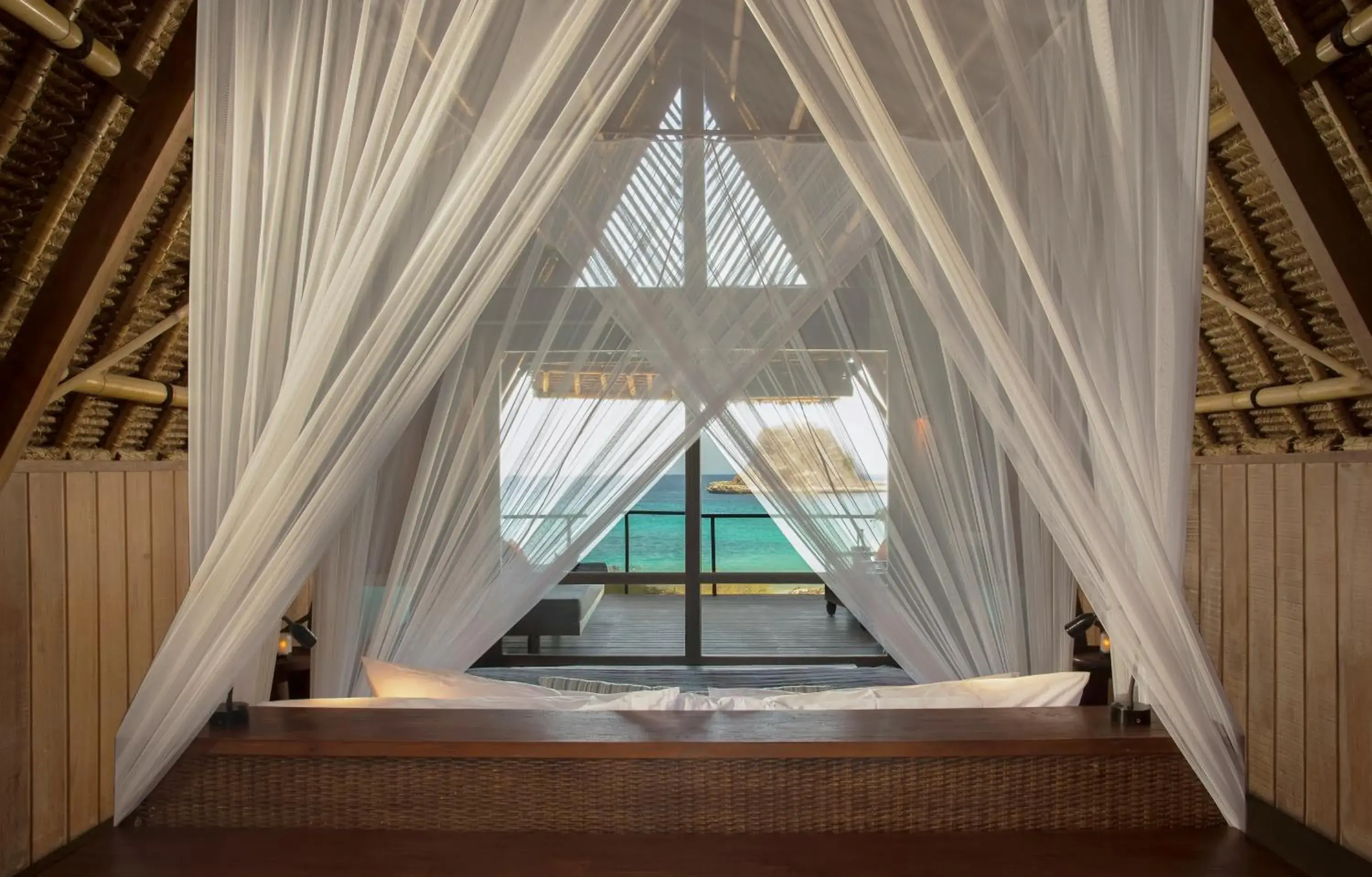 One-Bedroom Bungalow Beachfront in Jeeva Beloam Beach Camp One-Bedroom Bungalow Beachfront in Jeeva Beloam Beach Camp