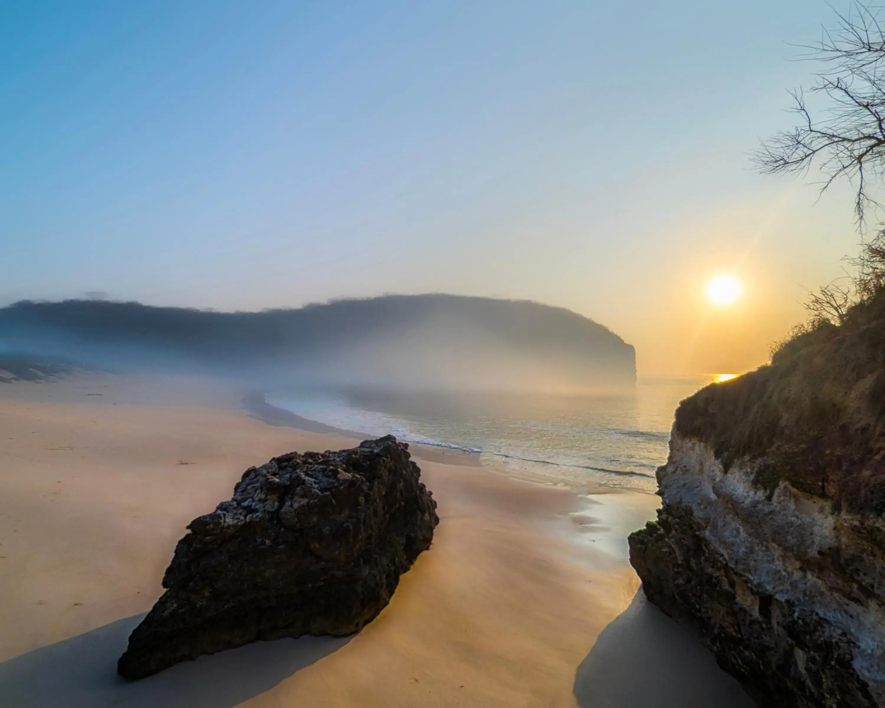 Sea view in Jeeva Beloam Beach Camp Sea view in Jeeva Beloam Beach Camp