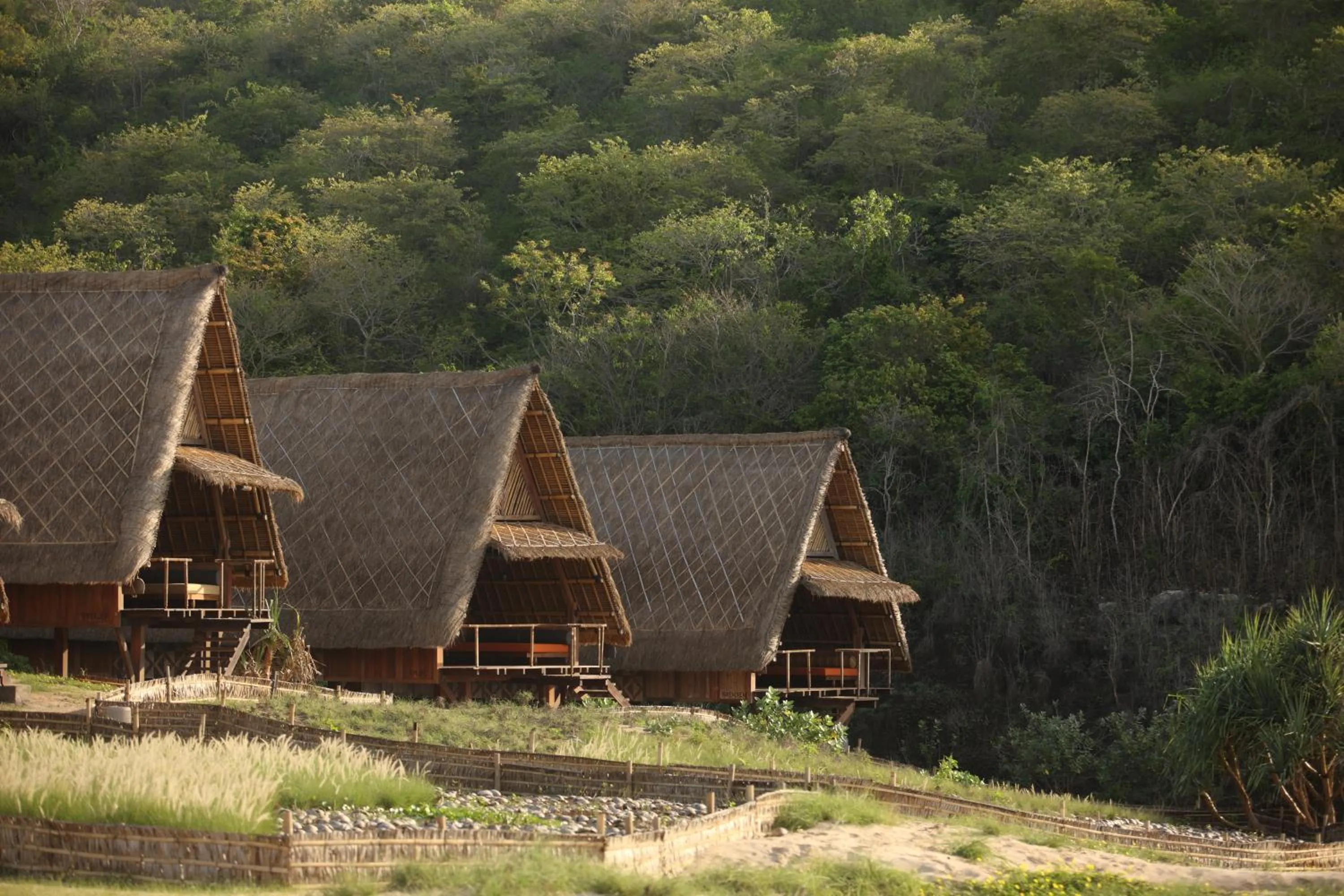 Facade/entrance in Jeeva Beloam Beach Camp