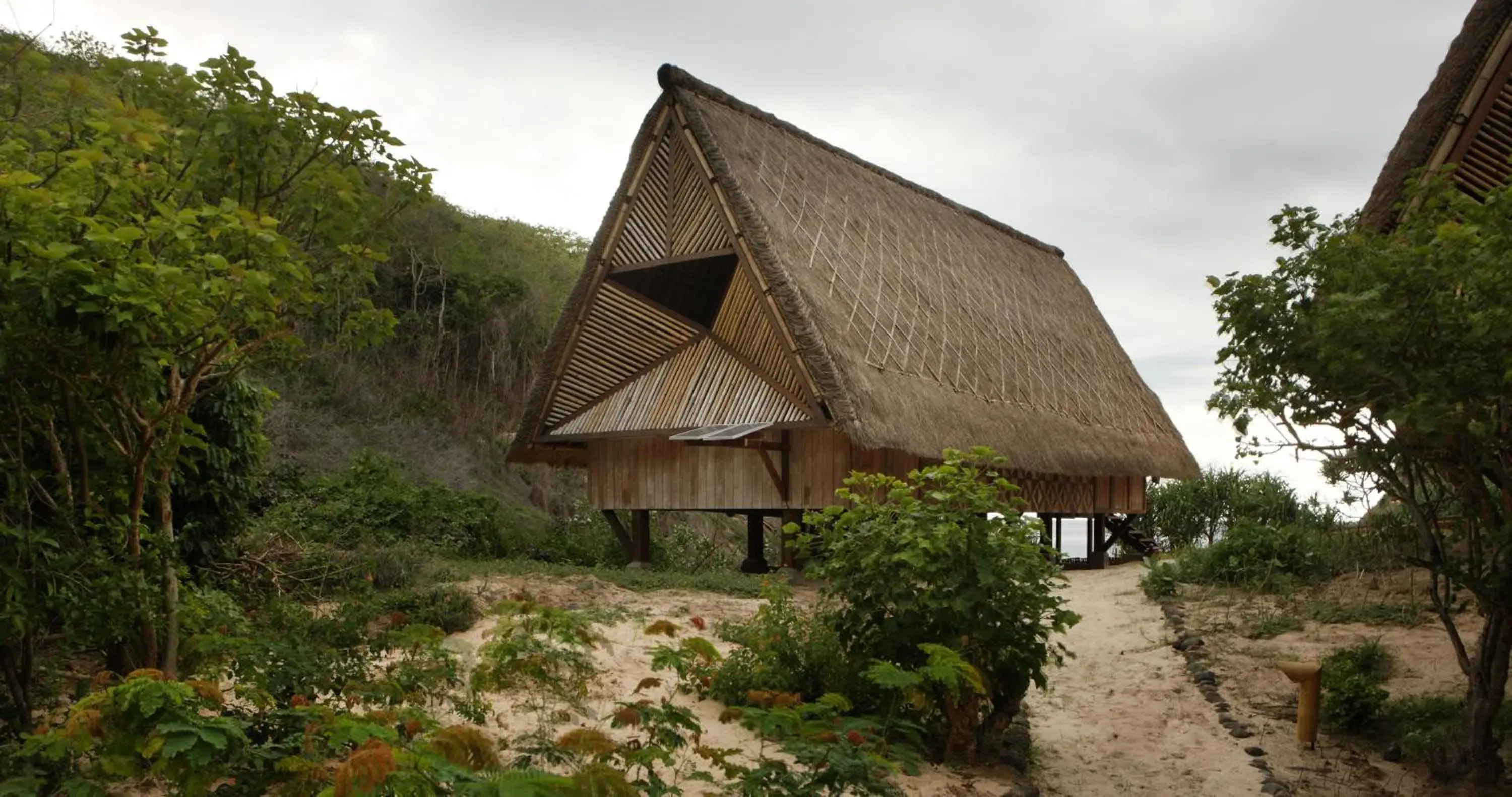 Facade/entrance in Jeeva Beloam Beach Camp Facade/entrance in Jeeva Beloam Beach Camp