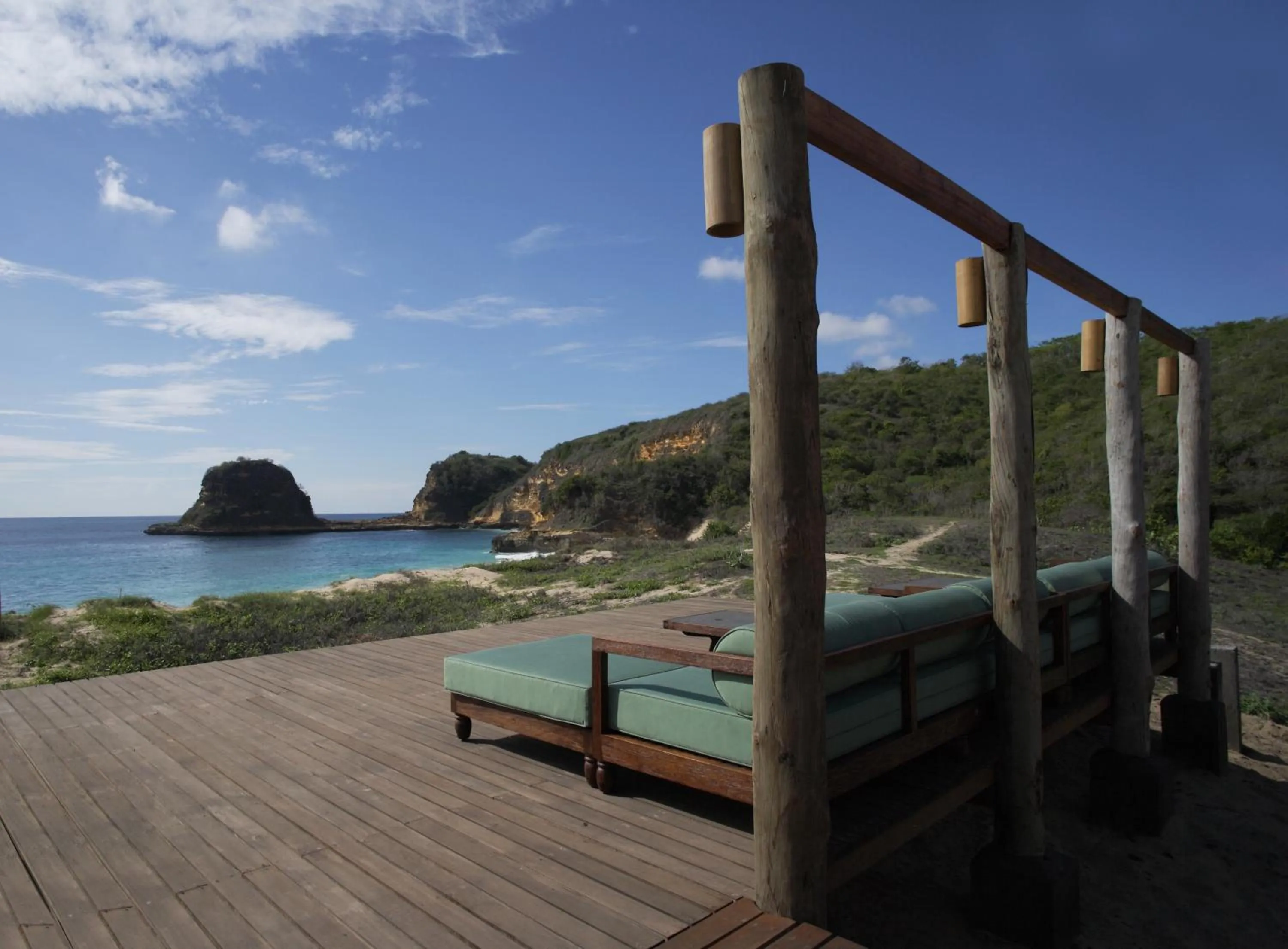 Balcony/Terrace in Jeeva Beloam Beach Camp