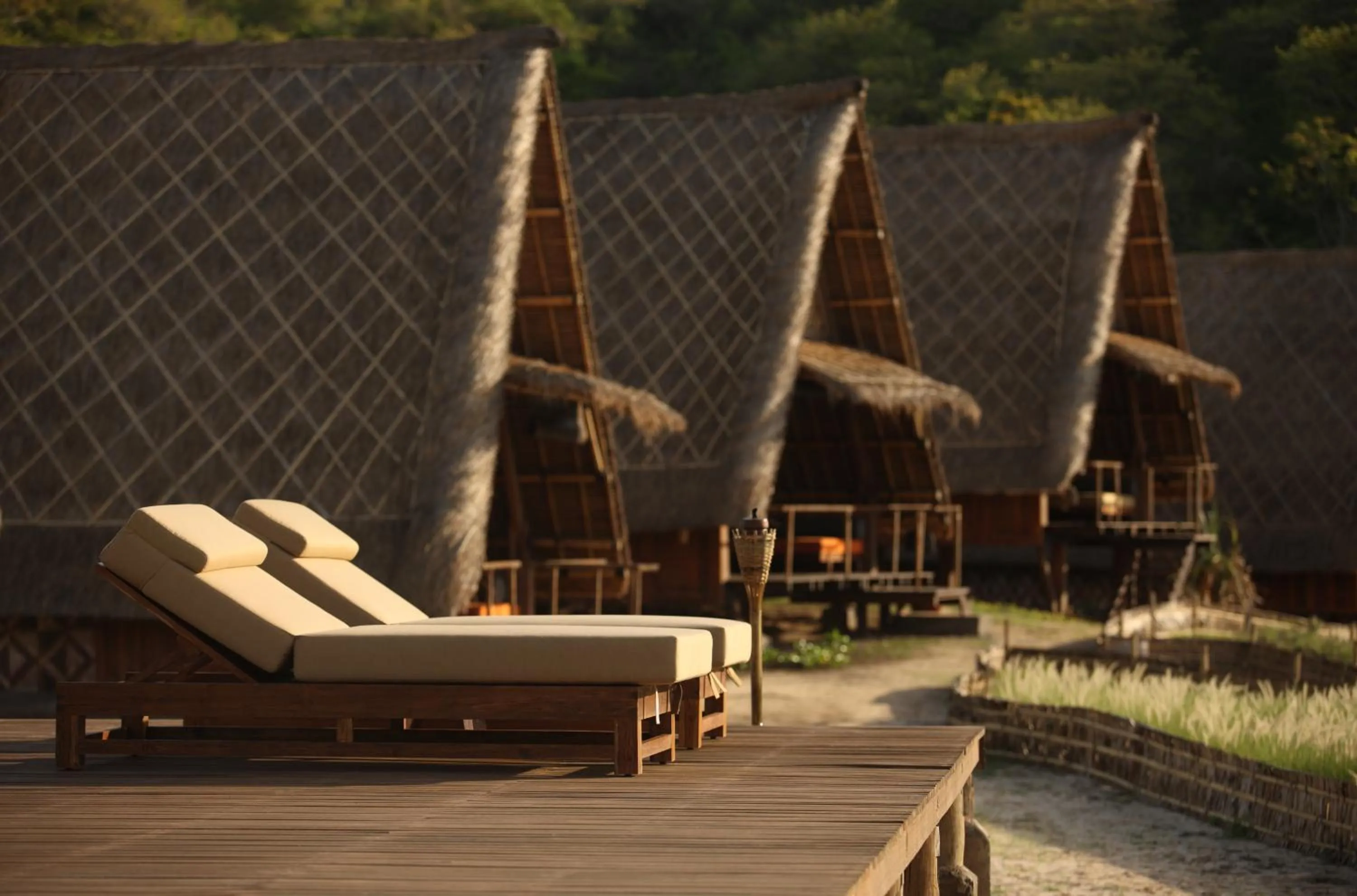 Balcony/Terrace in Jeeva Beloam Beach Camp