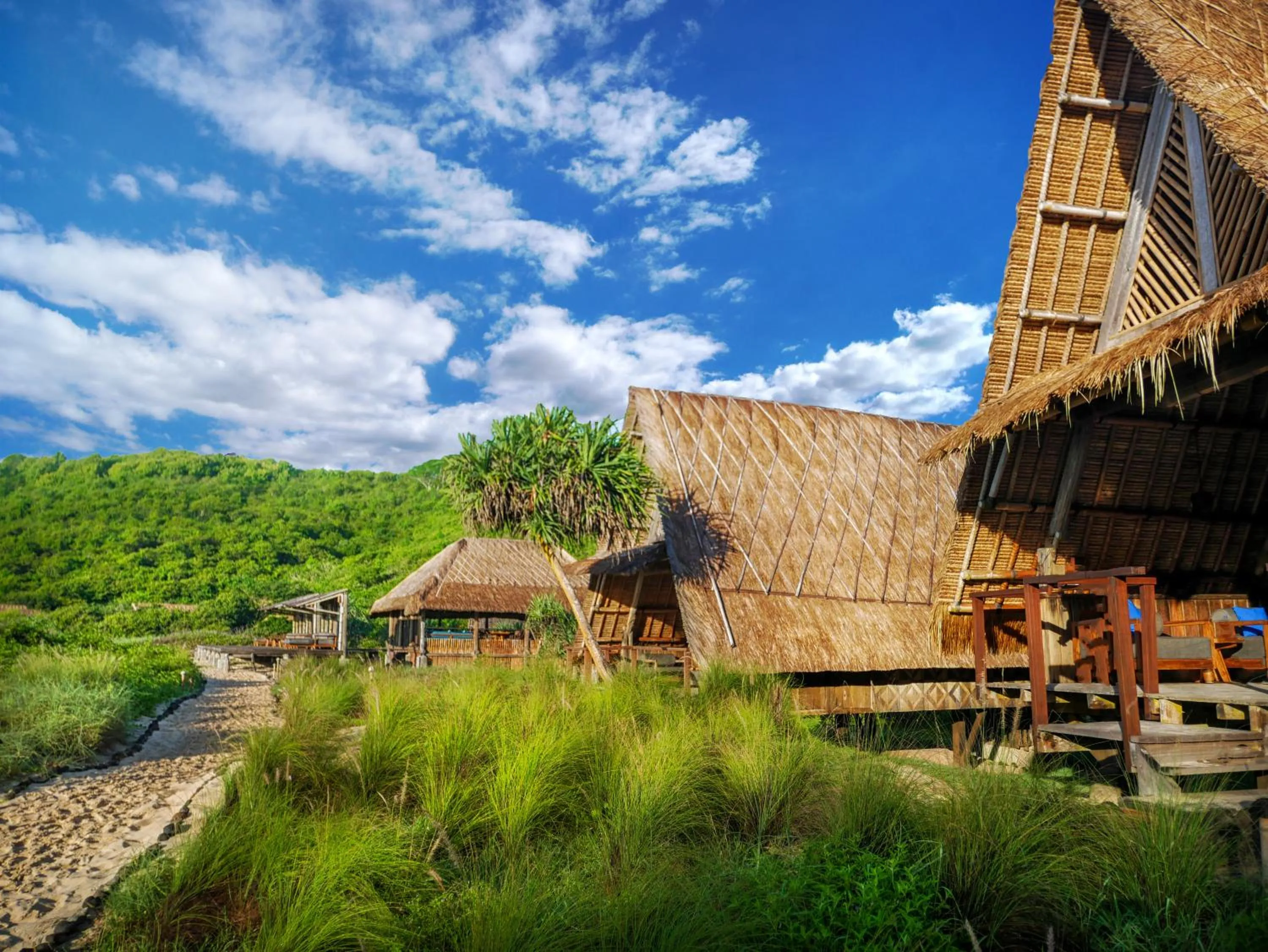 Natural landscape in Jeeva Beloam Beach Camp